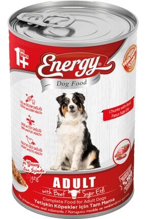 Dog Food Sığır Etli Yetişkin Islak Köpek Maması – 400 G DFESEYIKM 400 G