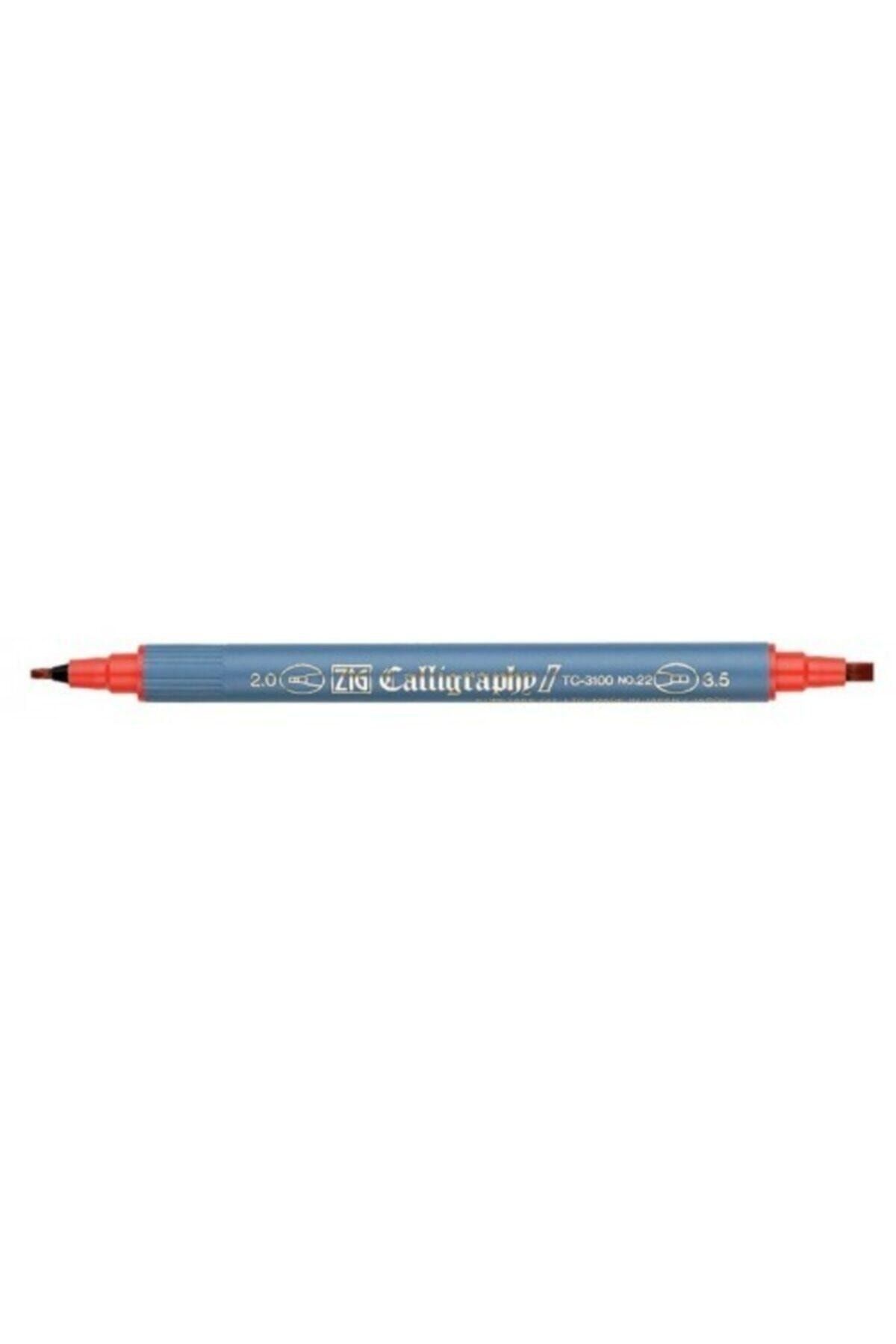 Zig-Calligraphy Pen Tc-3100 Red 1