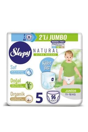 sleepy natural kulot bez 5 beden junior 4x2 li jumbo 192 adet fiyati yorumlari trendyol