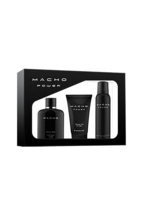 Macho Power Seti (erkek Edp & Duş Jeli & Deodorant) h92737