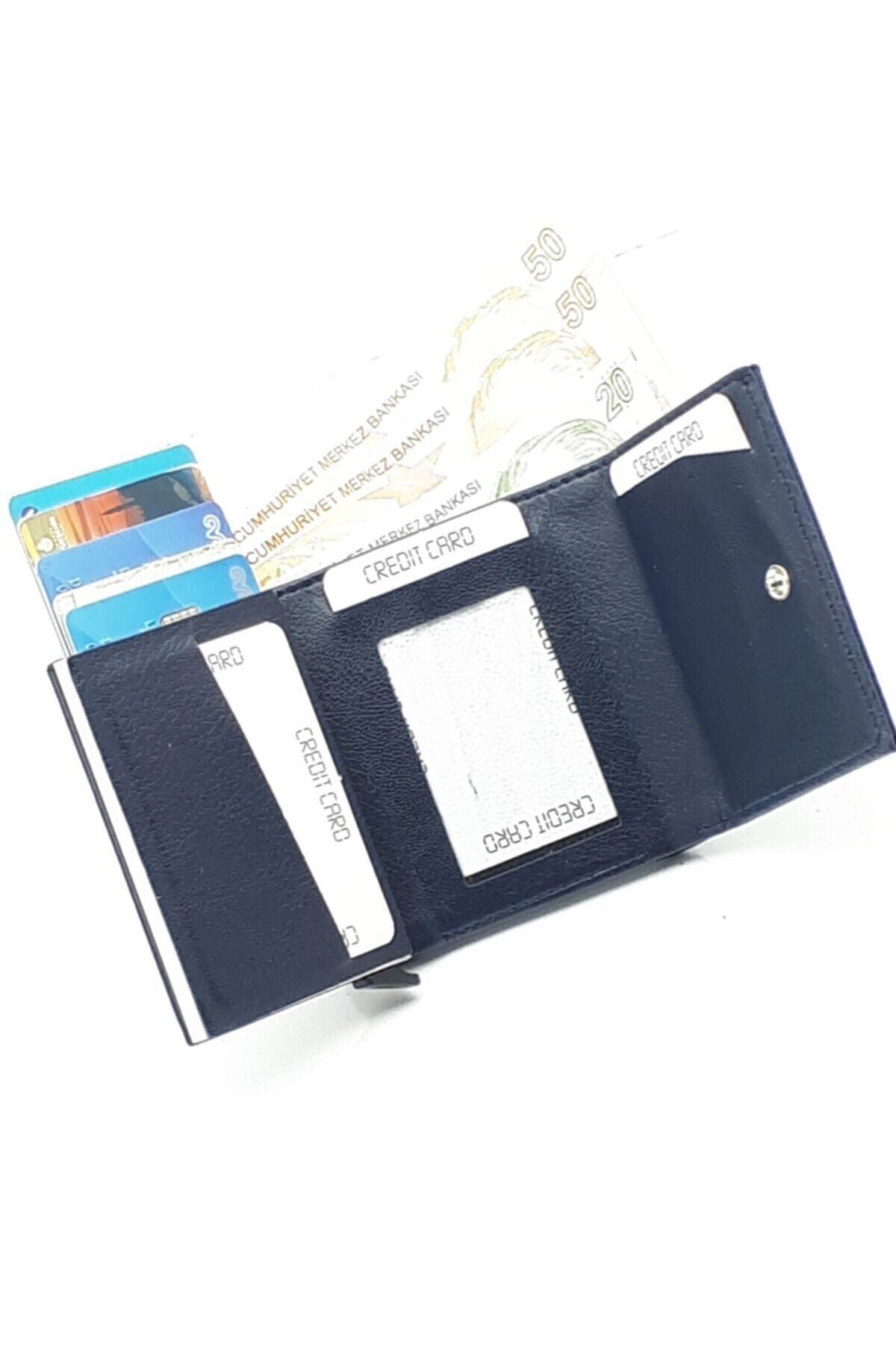 کیف پول مردانه آبی سرمه ای MODA | vcs اورجینال - تصویر 2