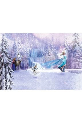 Elsa Frozen Çocuk Odası Vinil Duvar Kağıdı Tutkal Hediyeli CCK-PC-373182