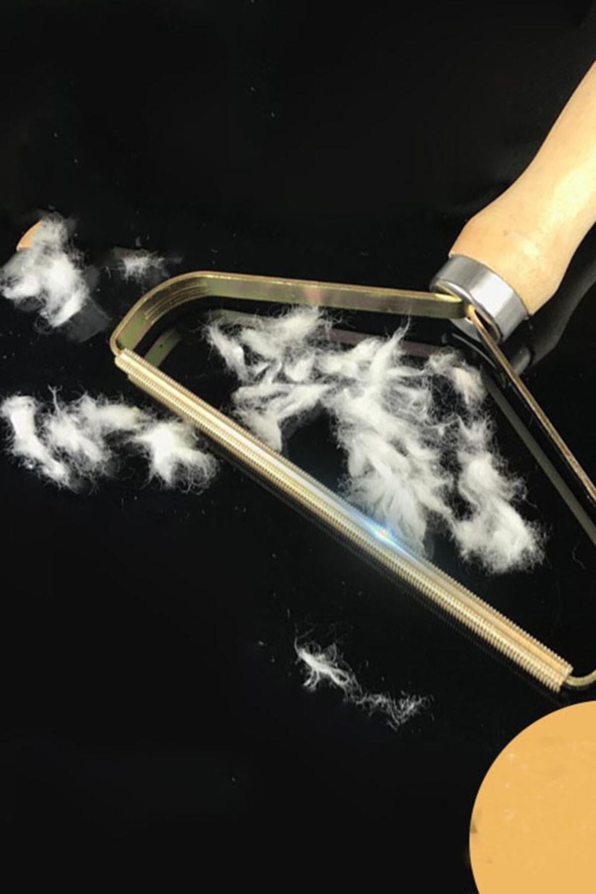 Buffer-Portable Sweater and Woven Fabric Hair Removal and Mohair Cleaning Apparatus 4 Pieces 6