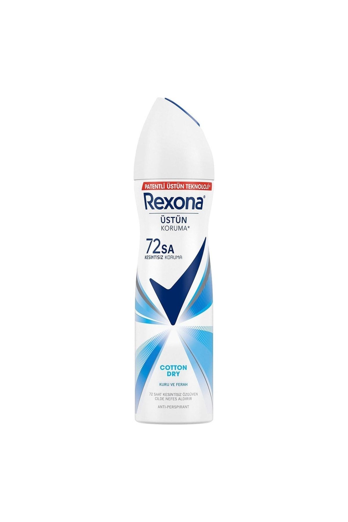 دئودورانت 150 میلی لیتری Adv Cotton Dry Rexona