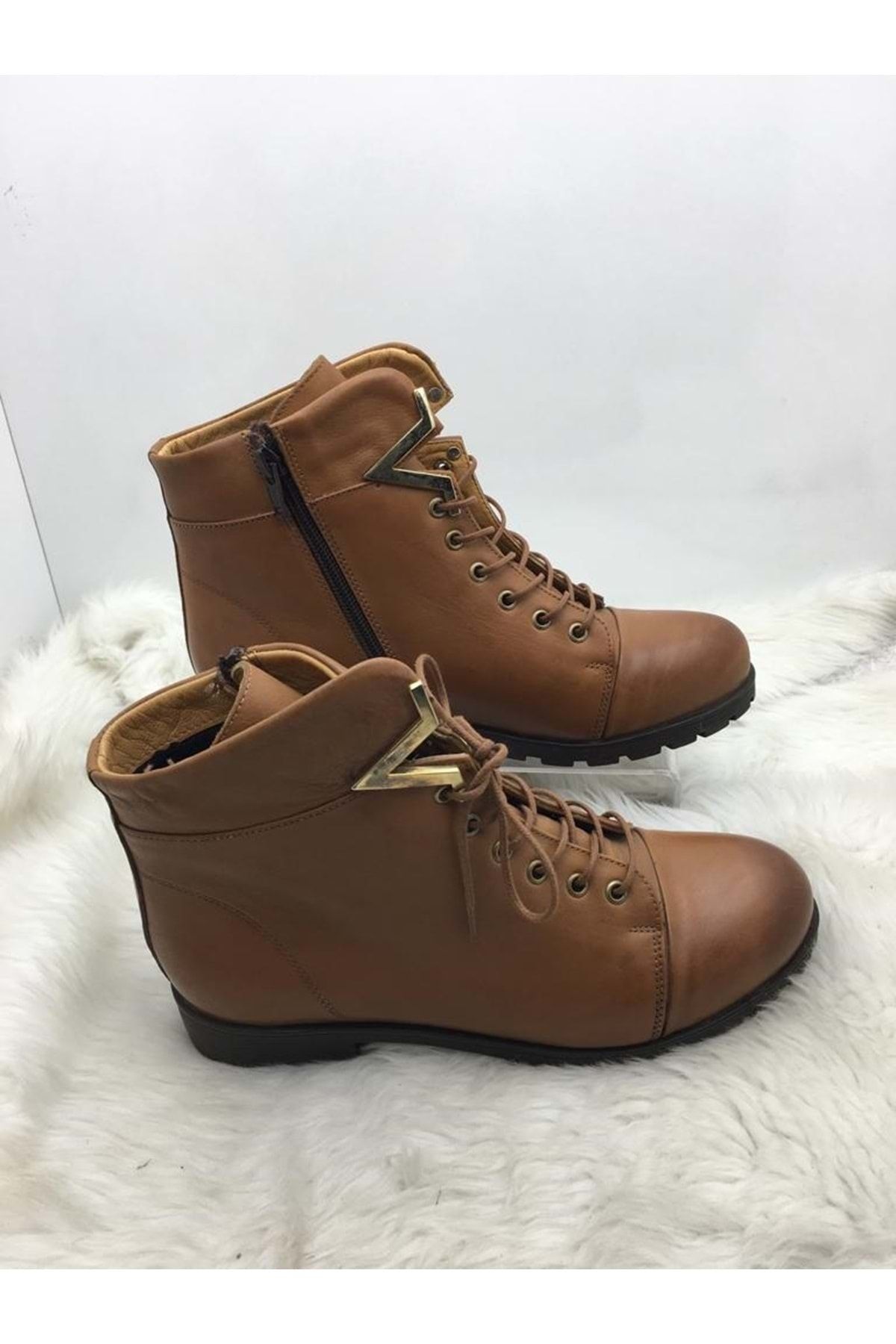 Ricardo Ankle Boots Brown Trendyol
