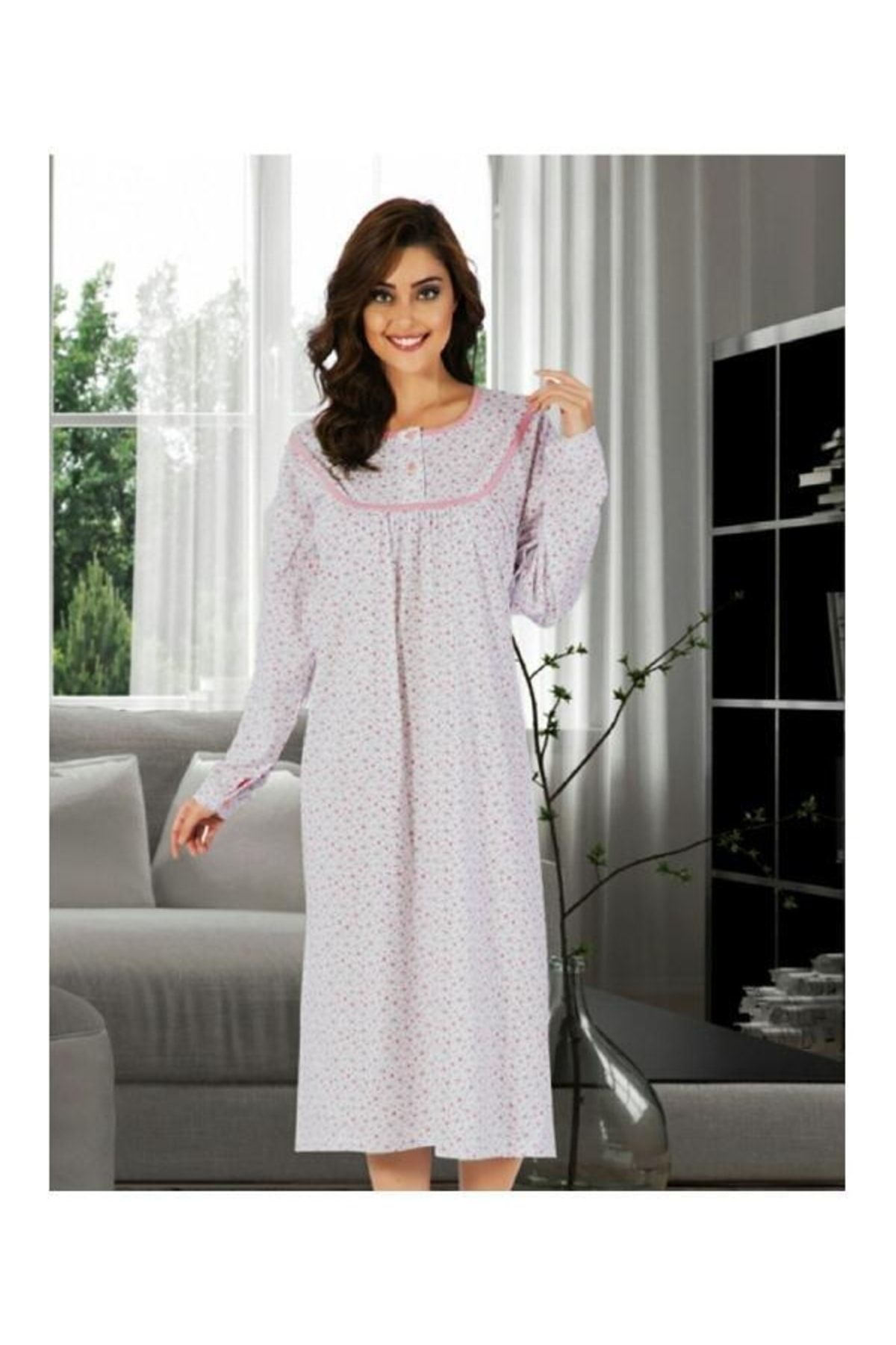 Plus size hot sale pink nightgown