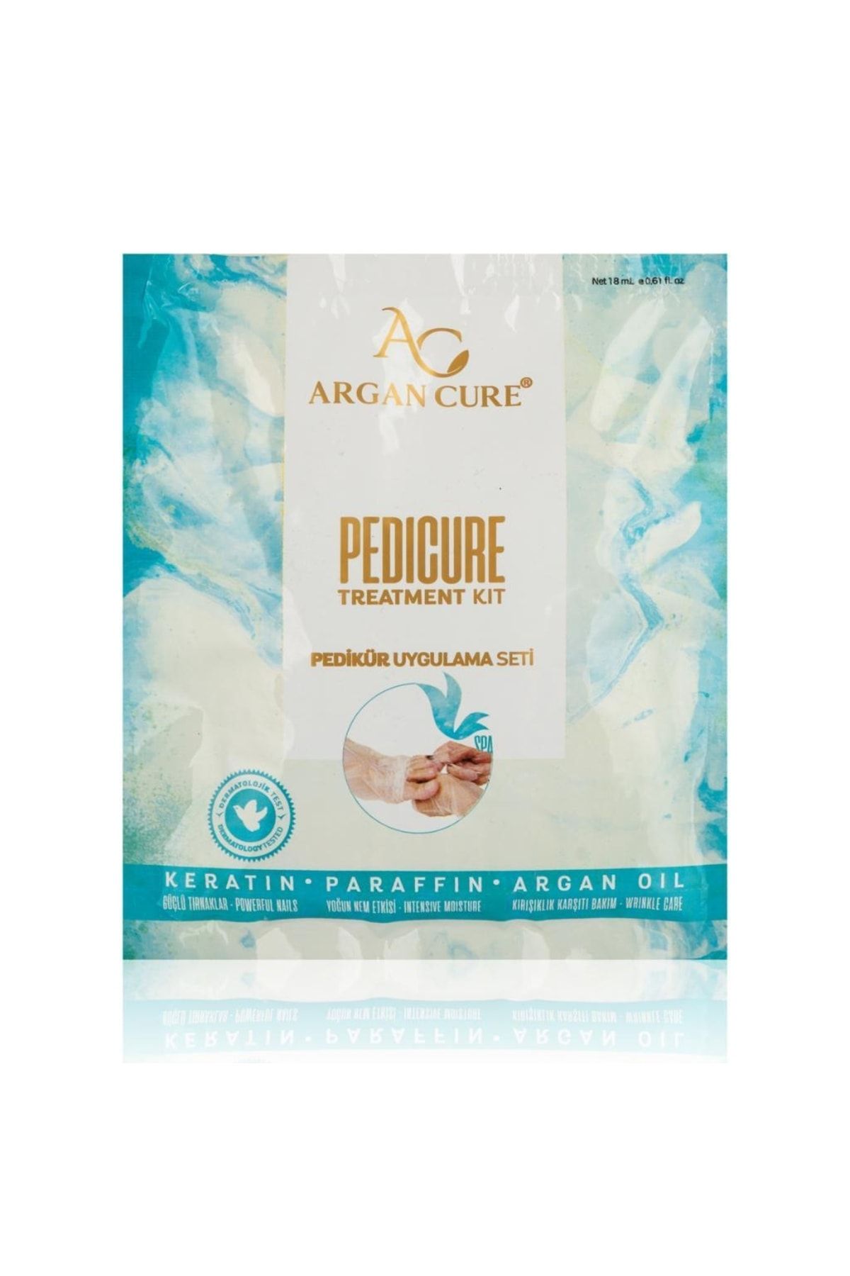 ست اپلیکیشن پدیکور 12 جفت Argan Cure