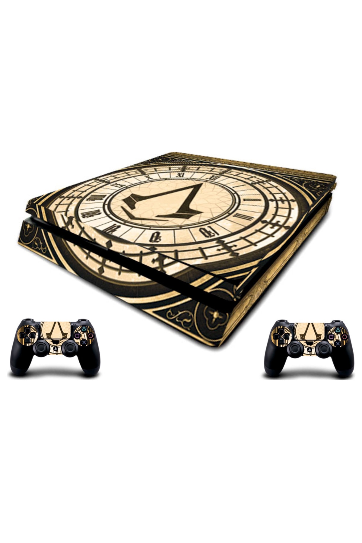 Ps4 Slim Assasins Creed Playstation Kaplama Sticker Seti