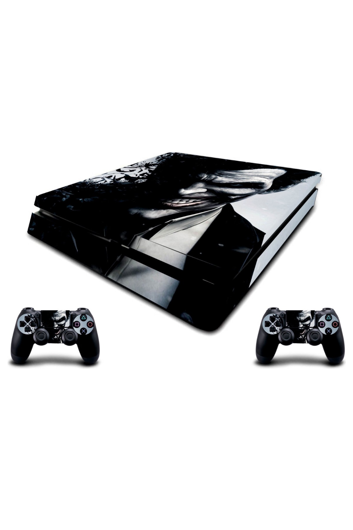 Ps4 Slim Joker Playstation Kaplama Sticker Seti