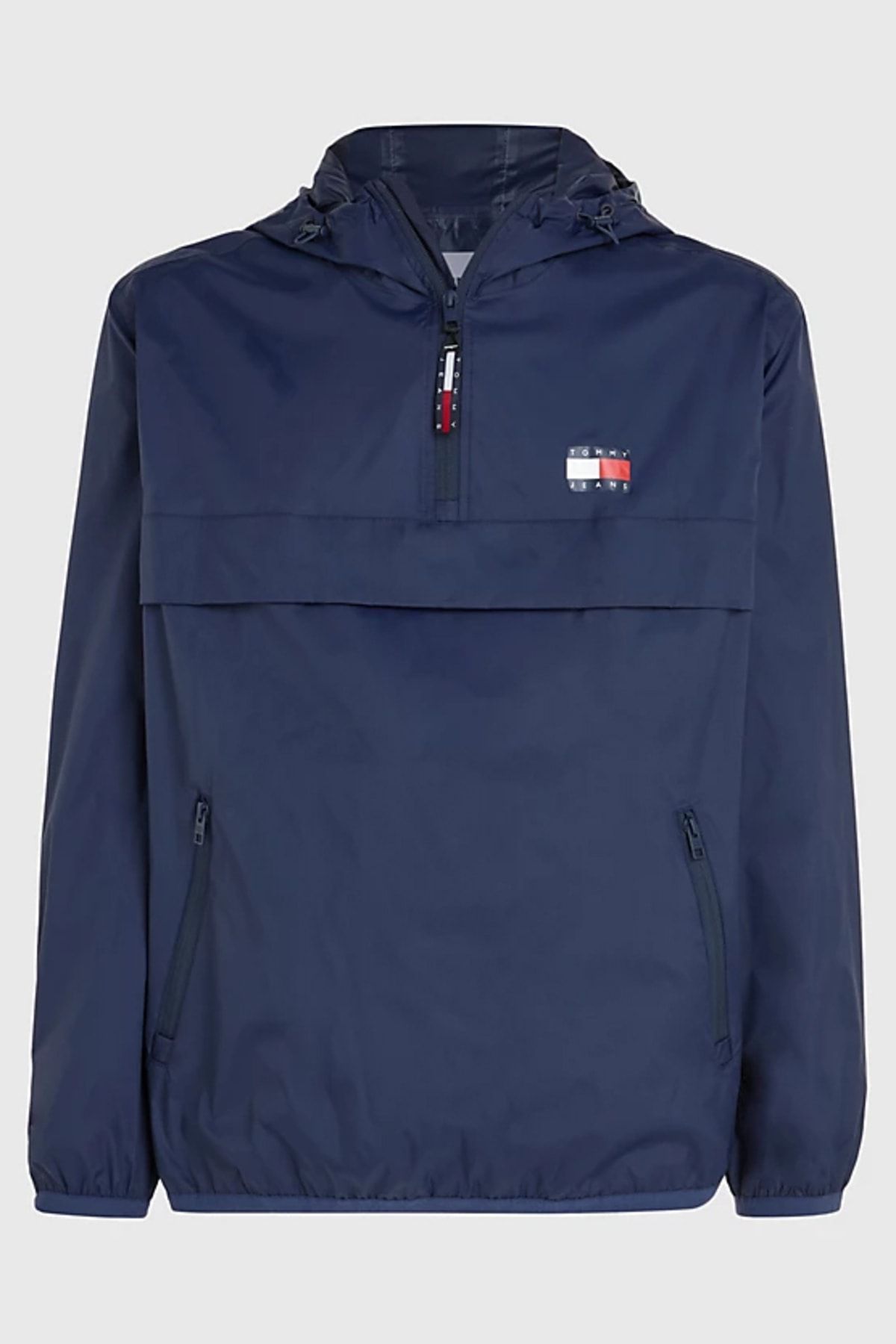 Tommy jeans padded popover half zip jacket clearance