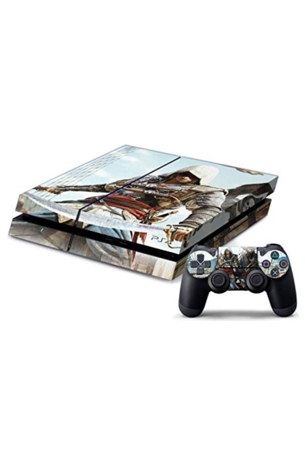 Ps4 Assasins Creed Playstation Kaplama Sticker Seti