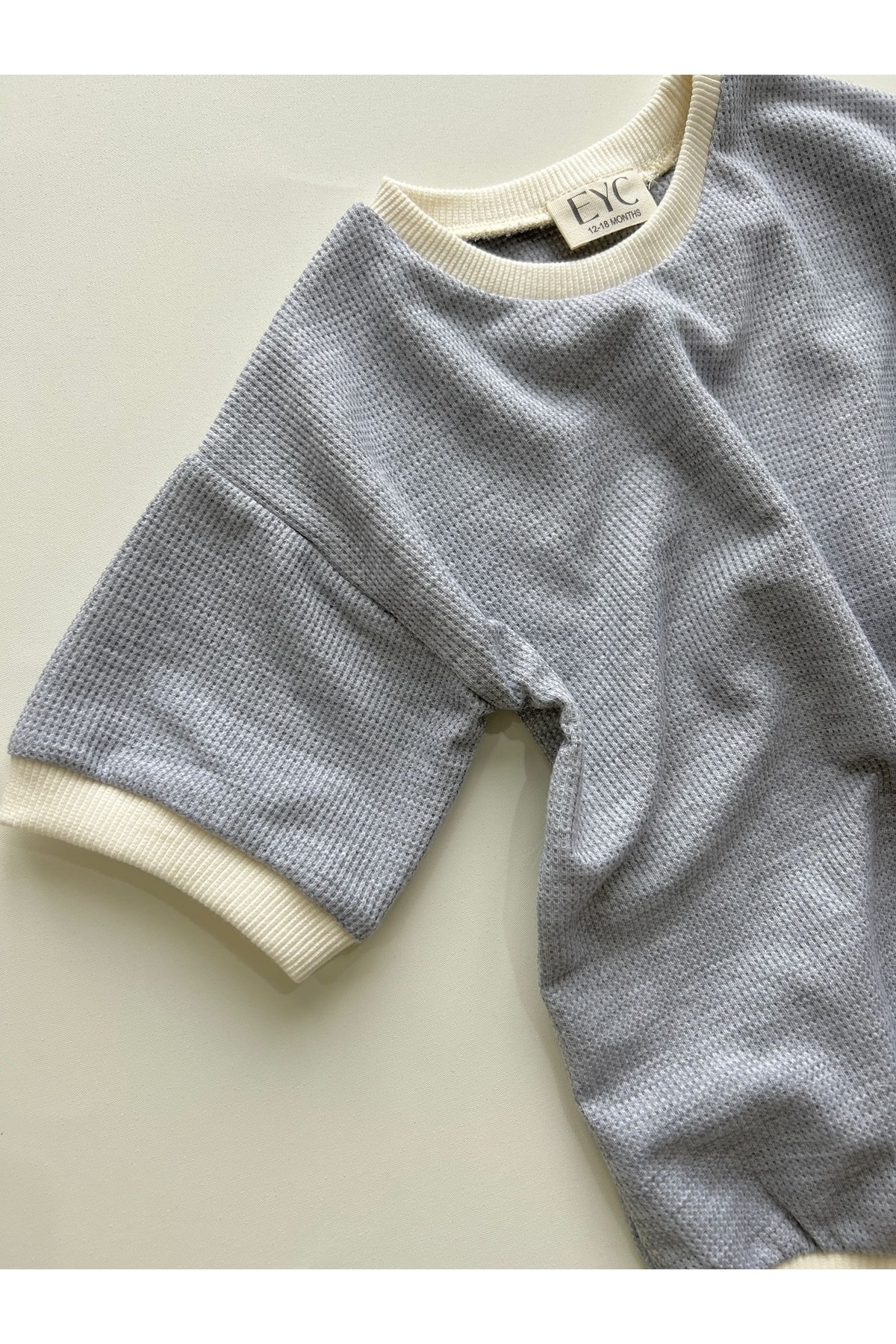 EYC BABY Waffle Bebek & Çocuk Oversize Tulum fotoğrafı 3 (önizleme)