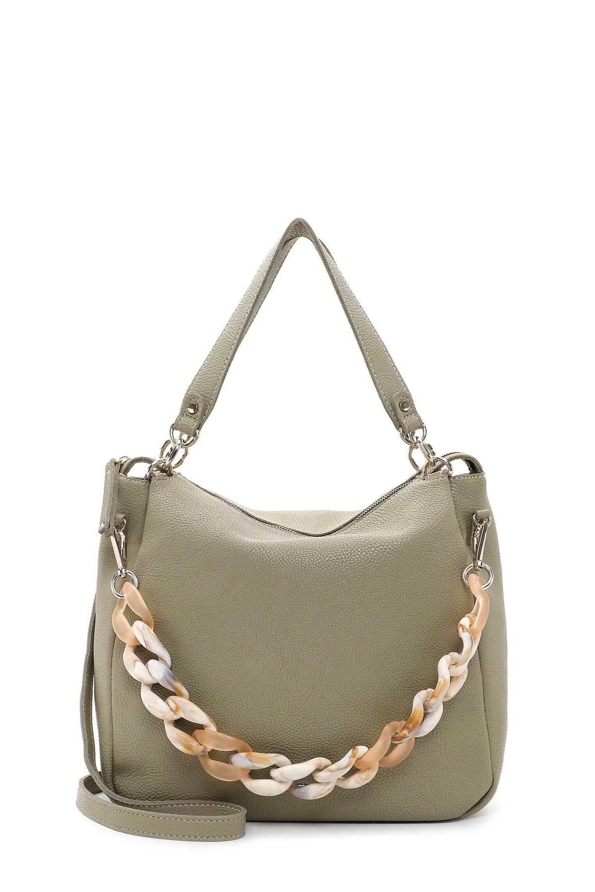 SURI FREY Handtasche Grün Unifarben