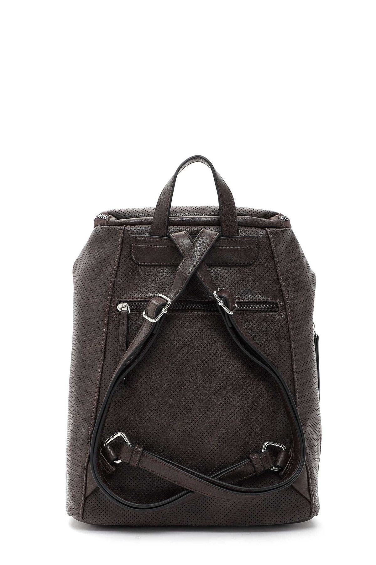 SURI FREY Rucksack Braun Unifarben JL6414