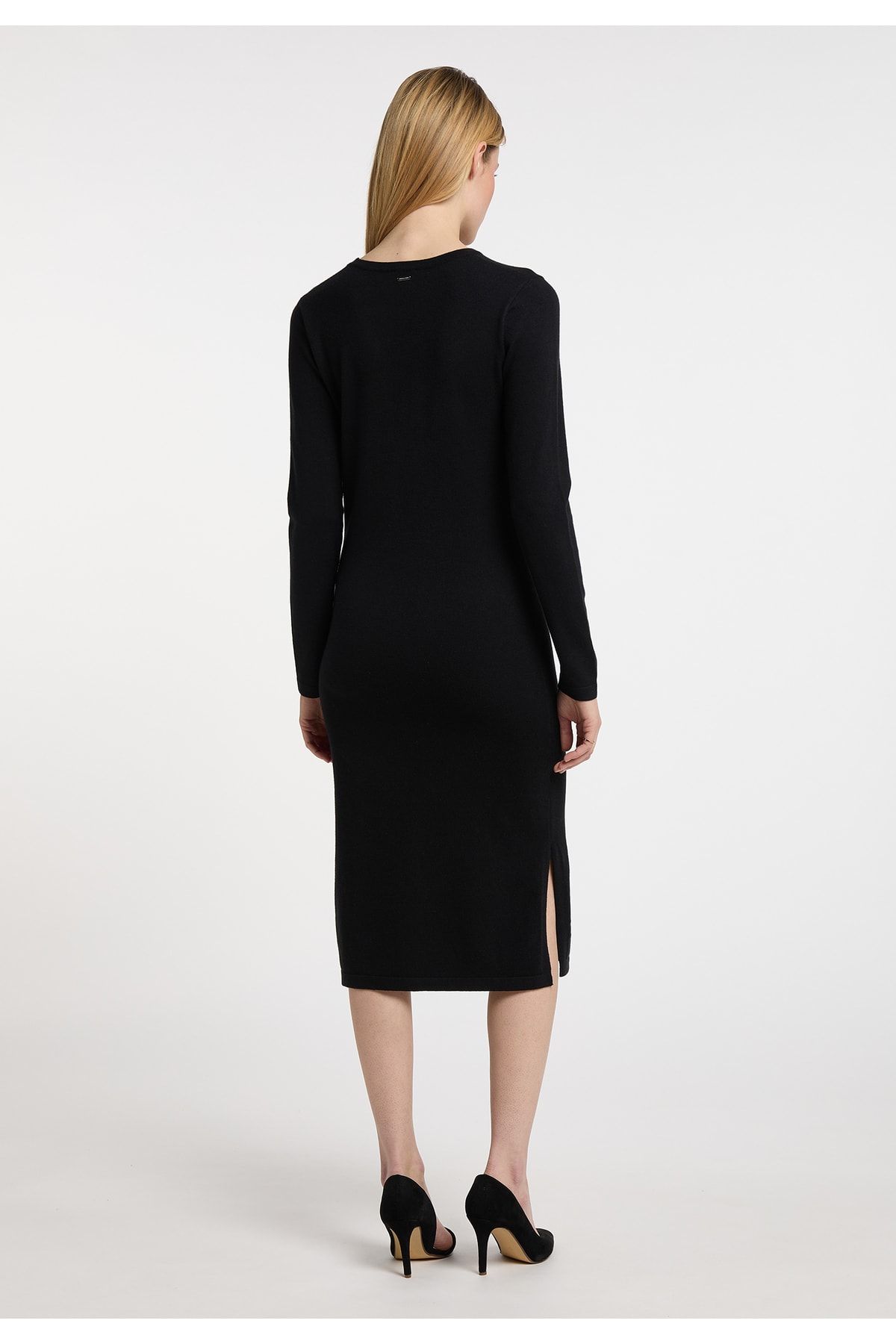 Dreimaster-Design clasic Strickkleid talie 2