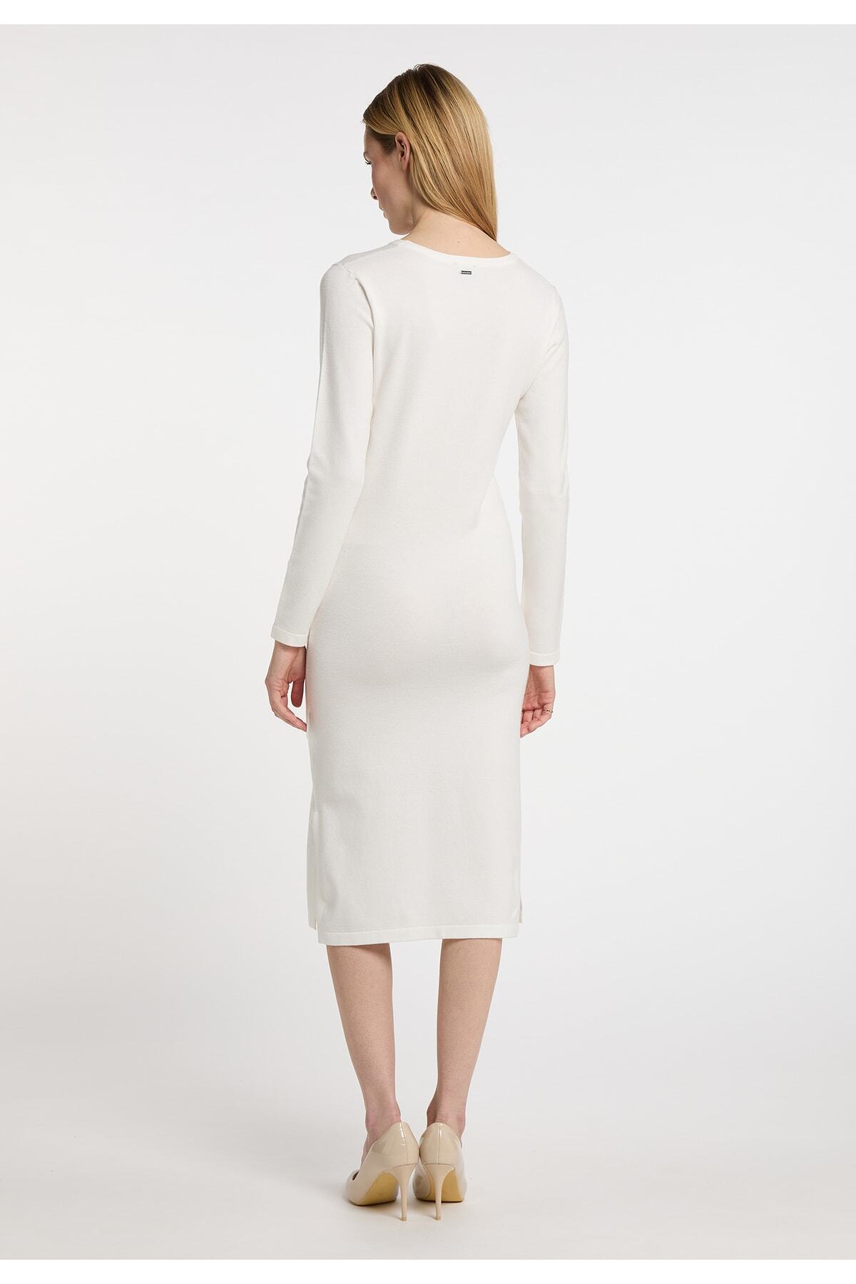 Dreimaster-Klasický dizajn pásu Strickkleid 3