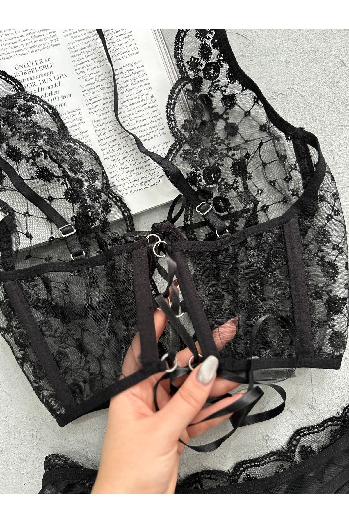 cherish nde model Cherish Bralet Takımı