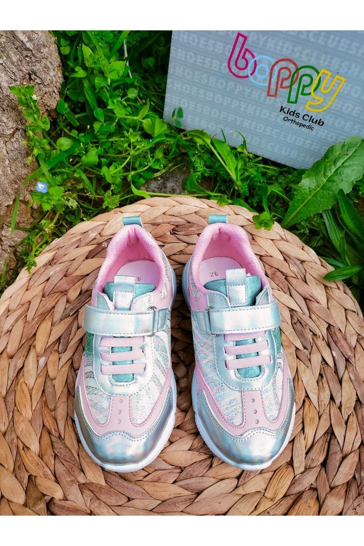 Boppy kids B4223 Patik Spor Ayakkab G m Pembe Simli Fiyat