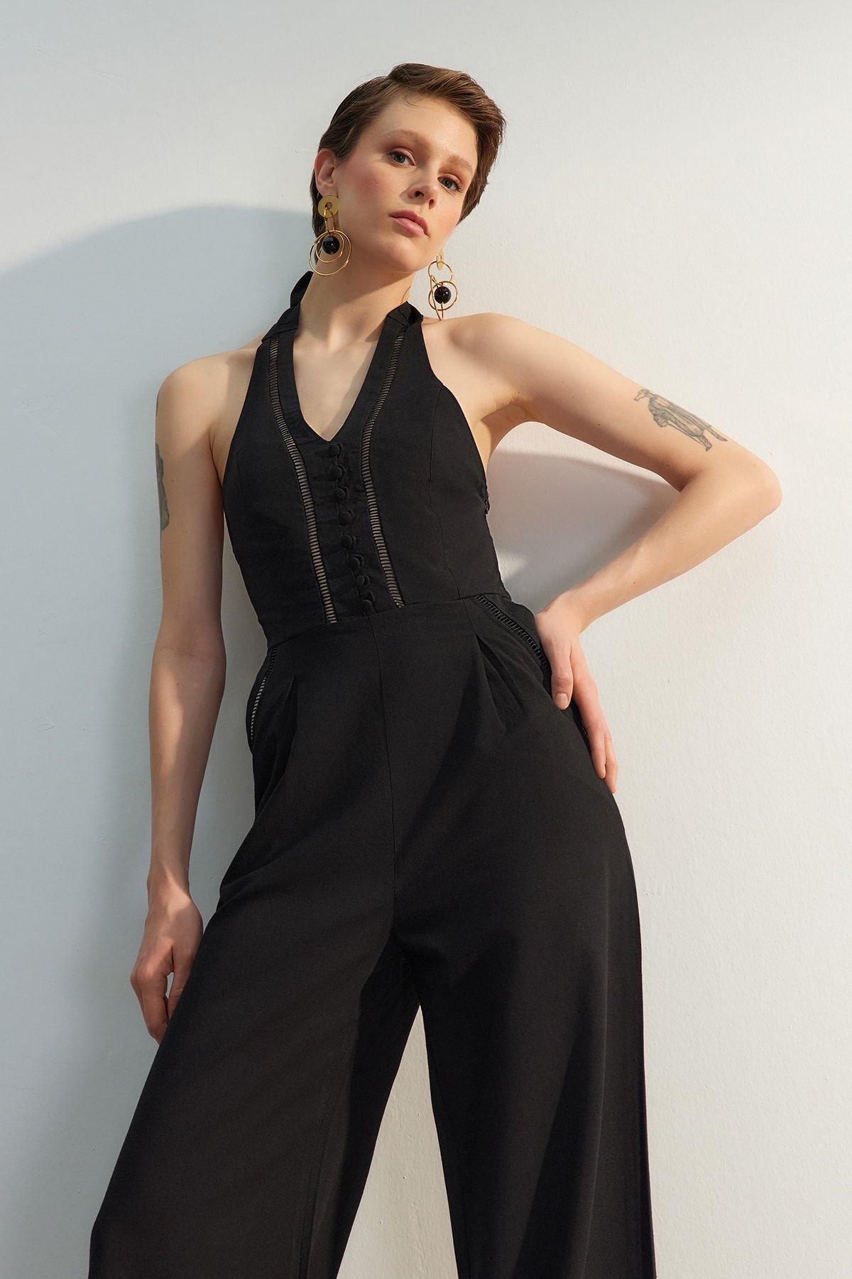 Trendyol Collection Limited Edition Black Sleeveless Woven