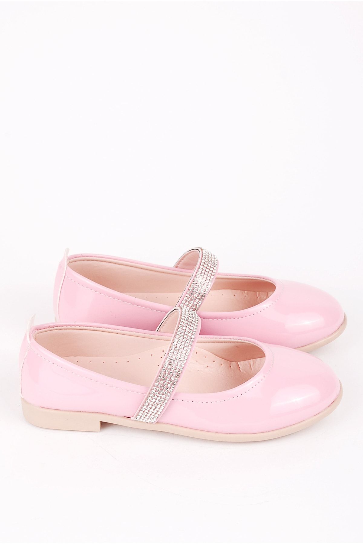 Girls pink dolly shoes 2025