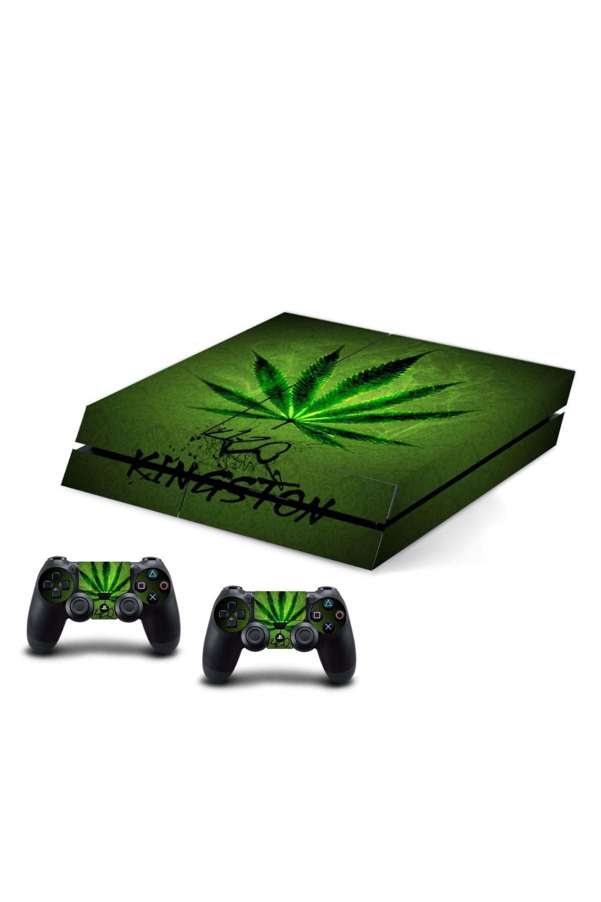 Ps4 Fat Kingston Playstation Kaplama Sticker Seti
