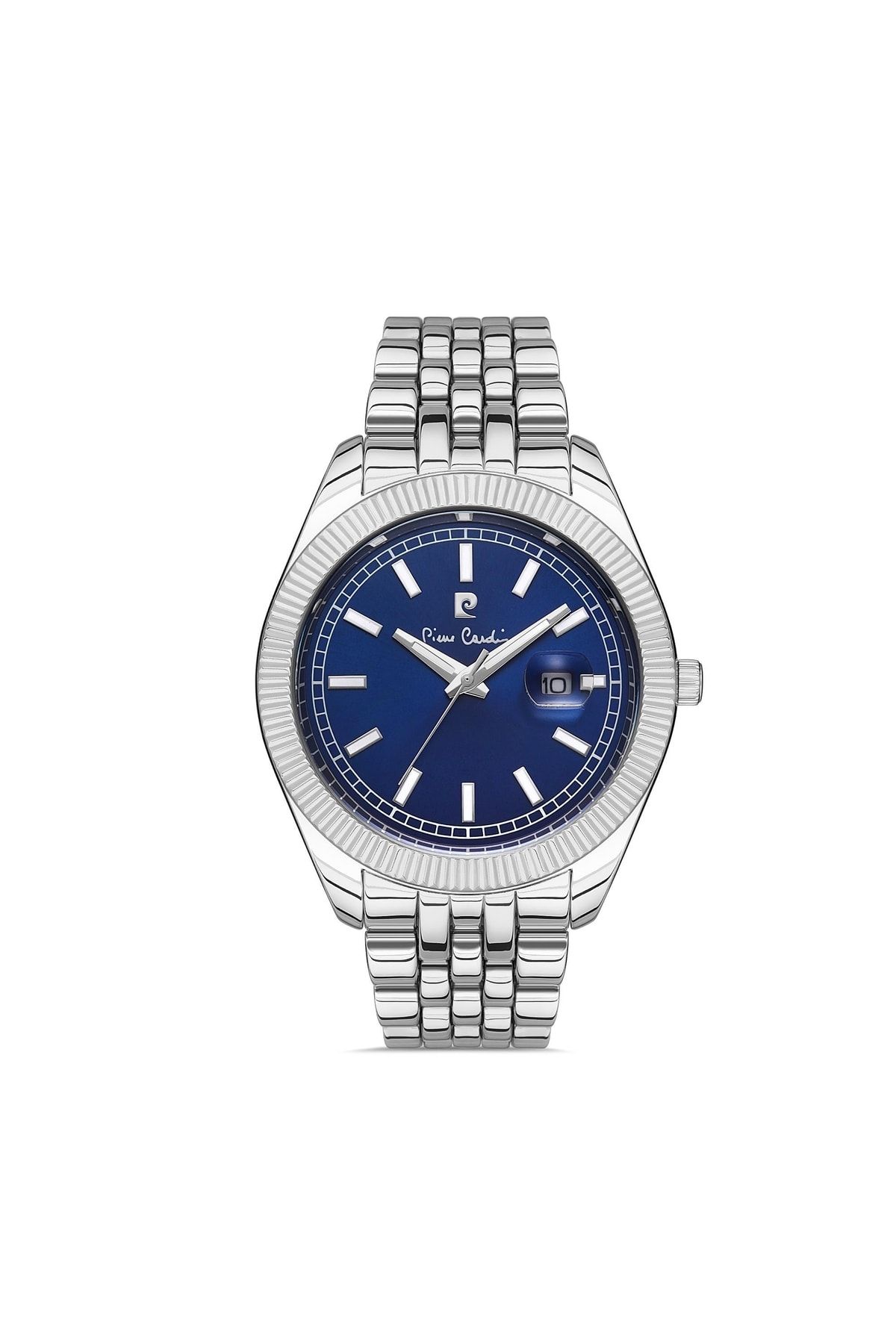 ساعت مچی مردانه 800701f06 بند استیل 30 متری ضد آب Pierre Cardin