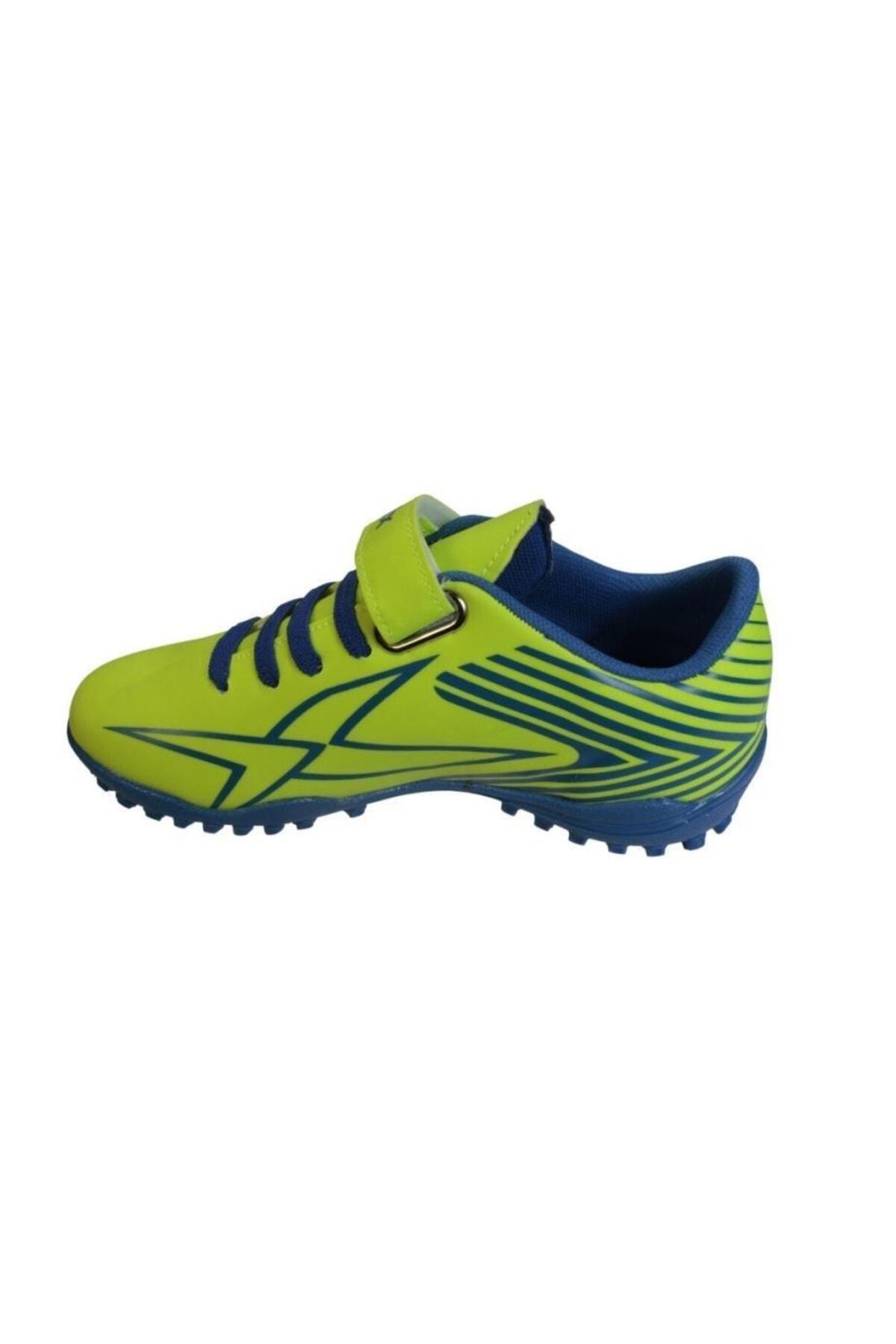 کفش Kinetix اسپرت Astroturf نئون زرد Velcro بند دار پسرانه اورجینال - تصویر 3