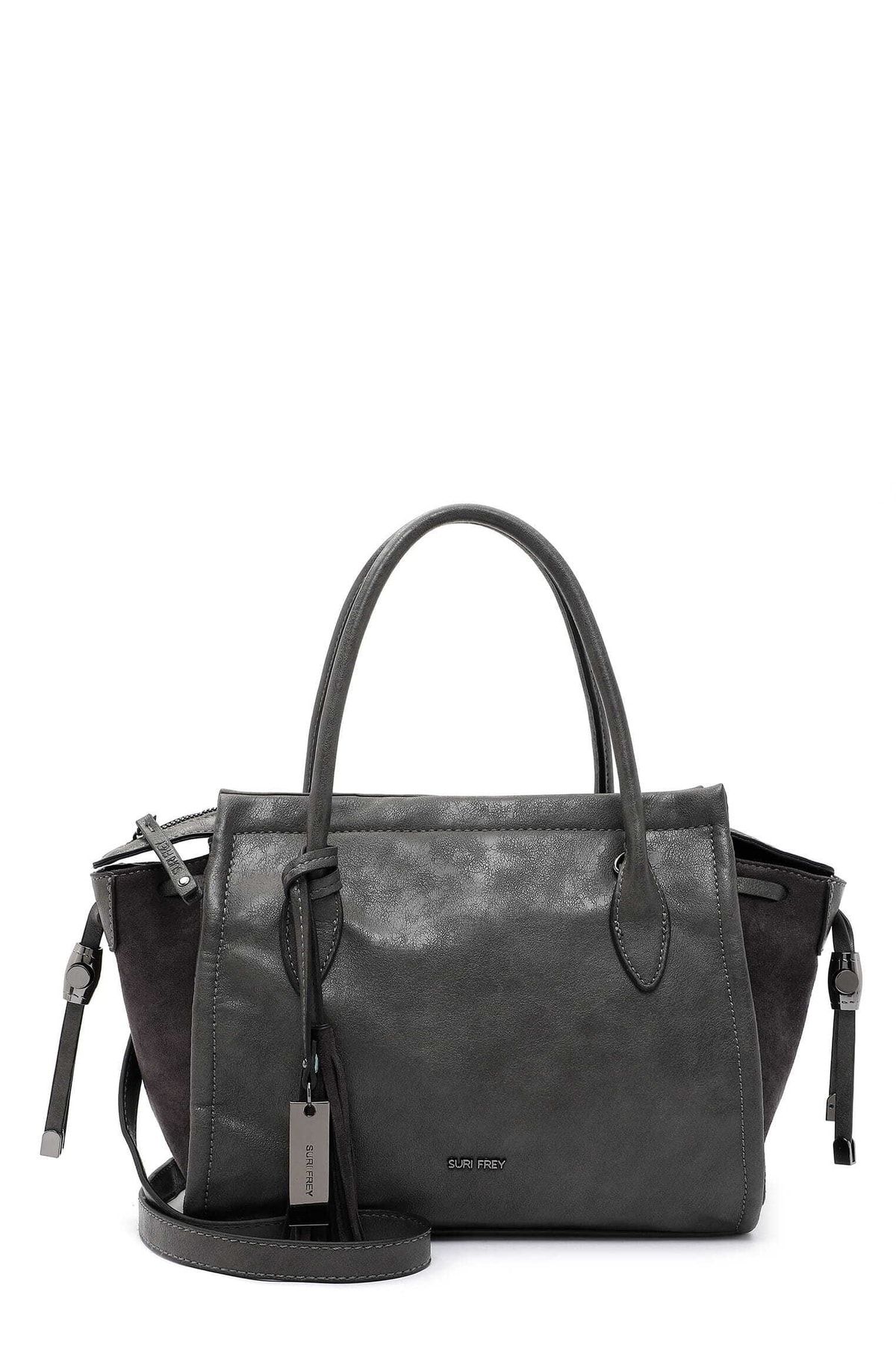 SURI FREY Handtasche Grau Unifarben