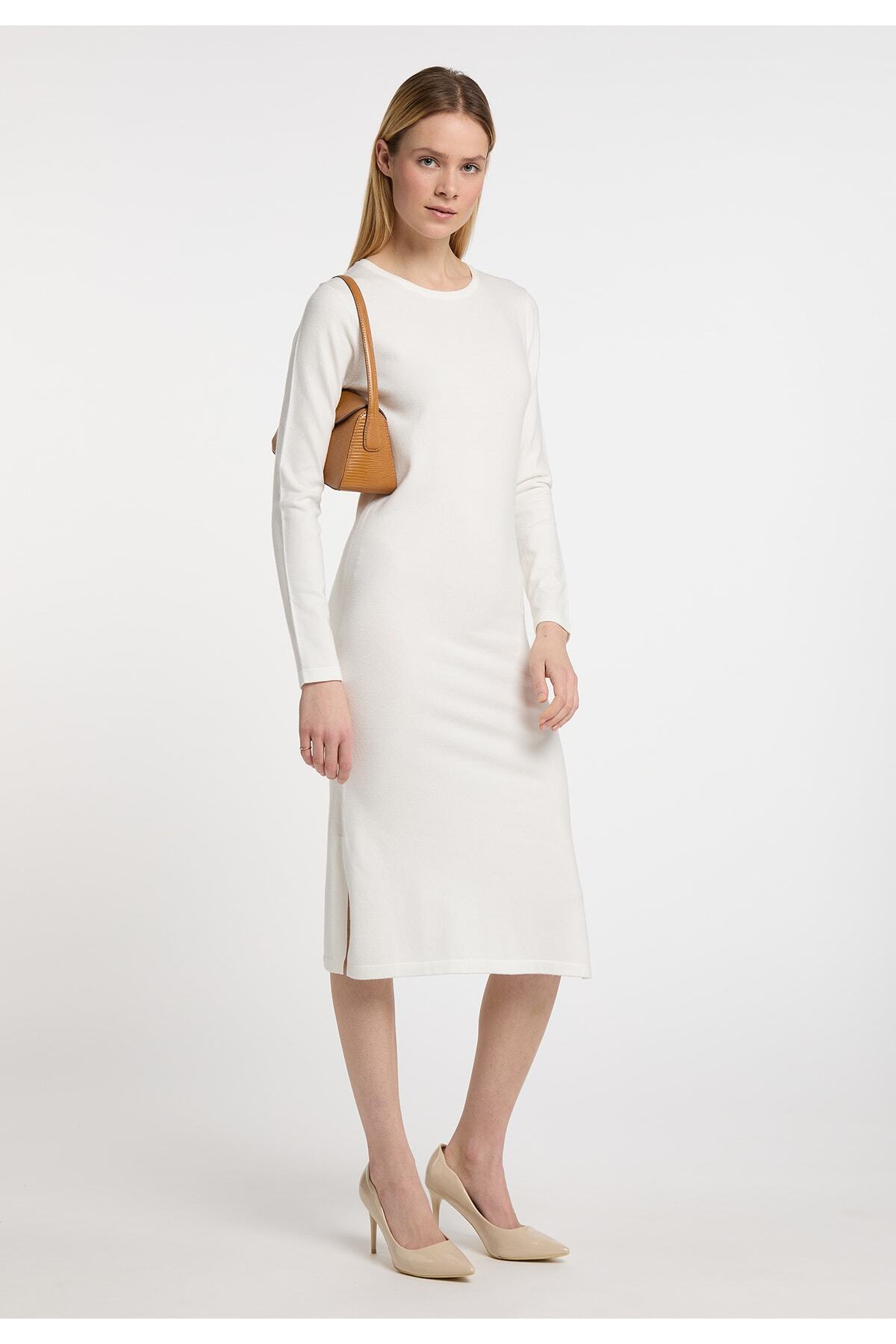 Dreimaster-Klasický dizajn pásu Strickkleid 1