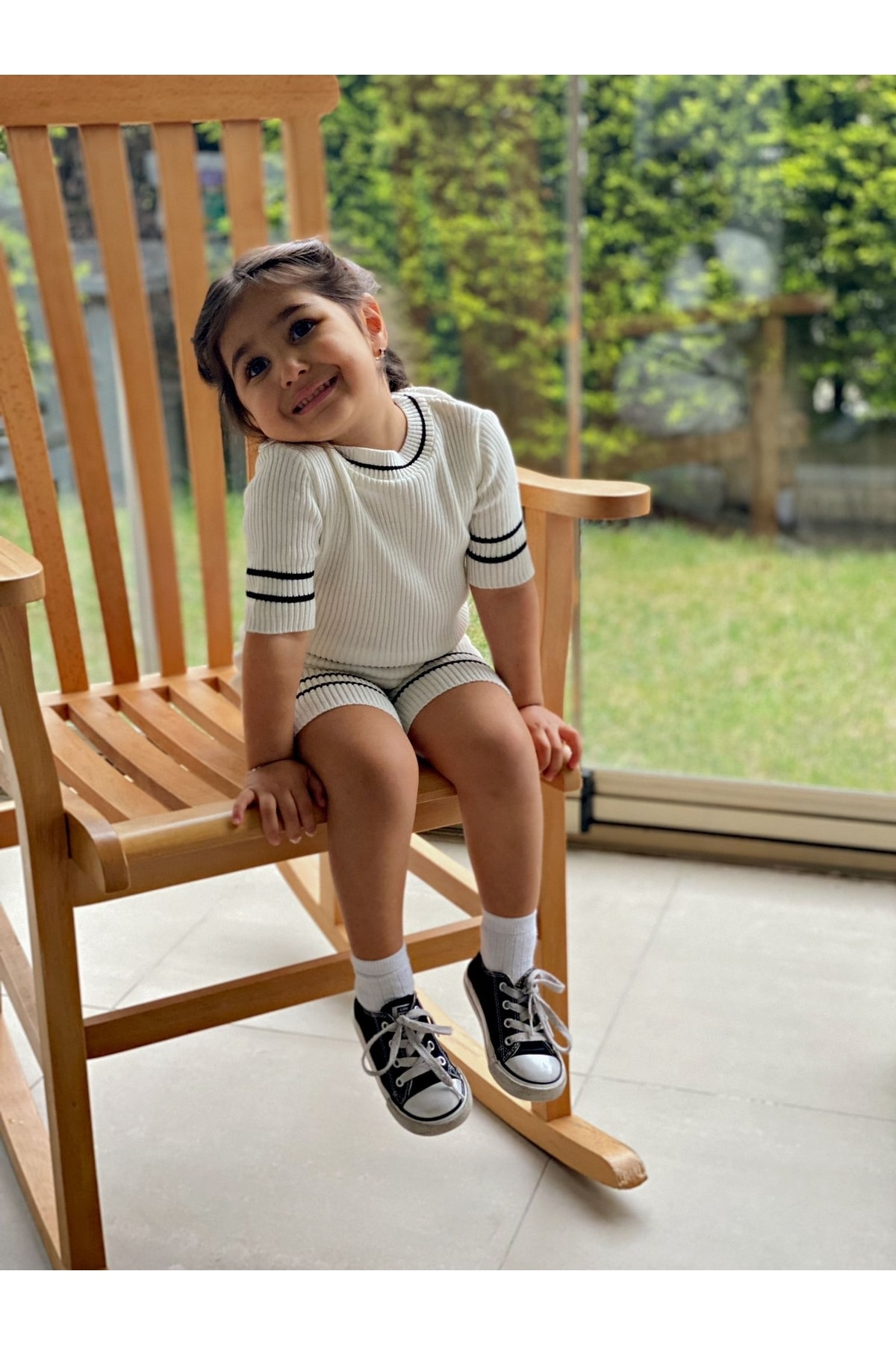 EYC BABY Triko Şortlu Unısex Bebek - Çocuk Alt Üst Takım fotoğrafı 7 (önizleme)