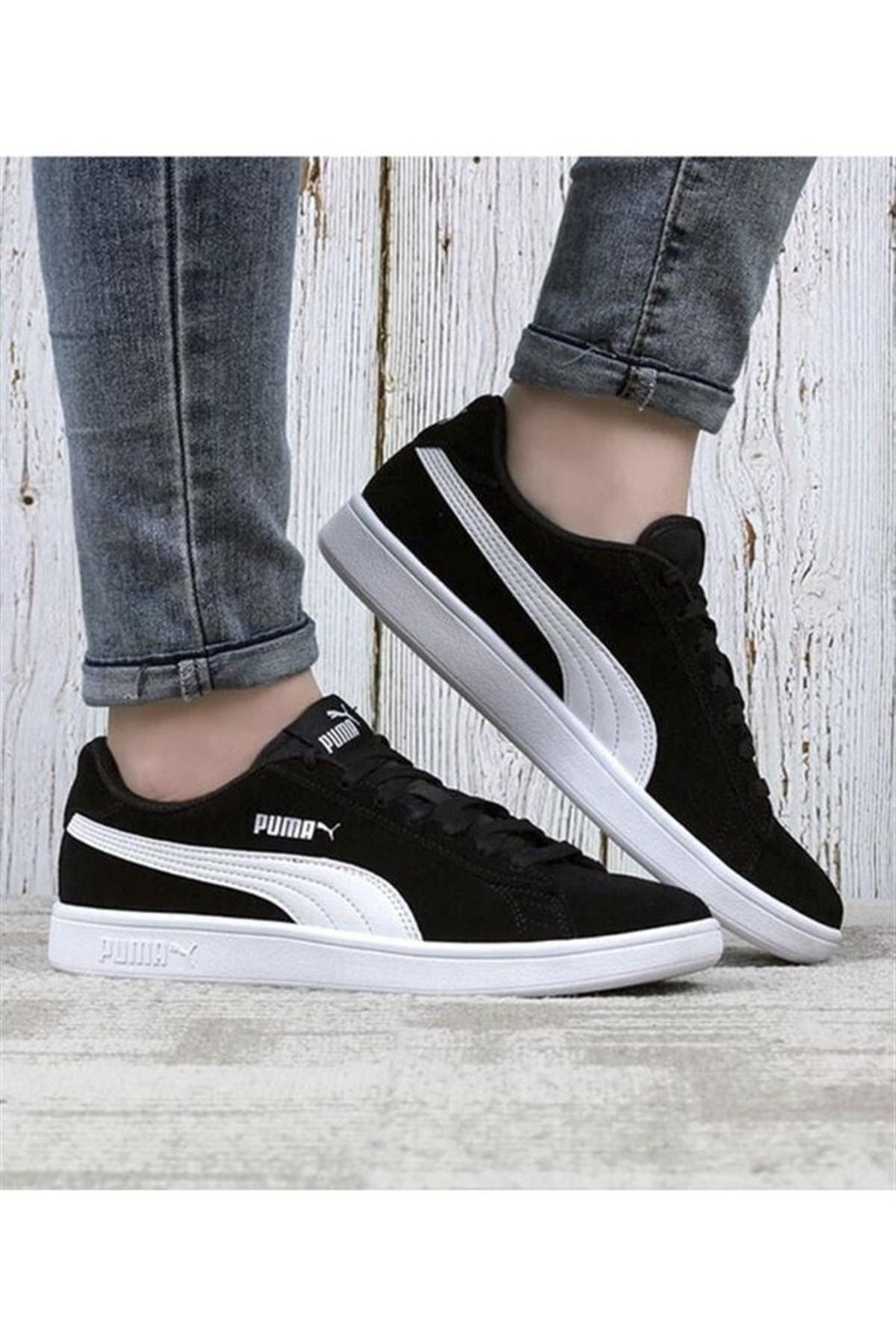 Puma Sneakers Black Short heels 1 4 cm Trendyol