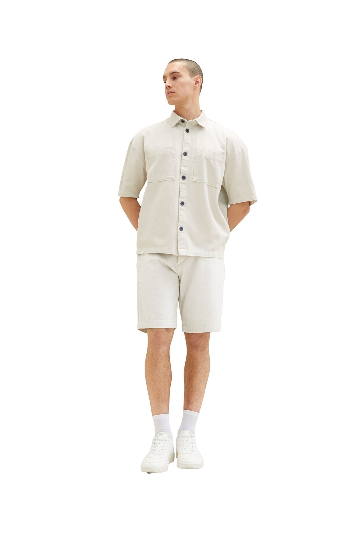 Tom Tailor Shorts Beige Mittlerer Bund Fast ausverkauft