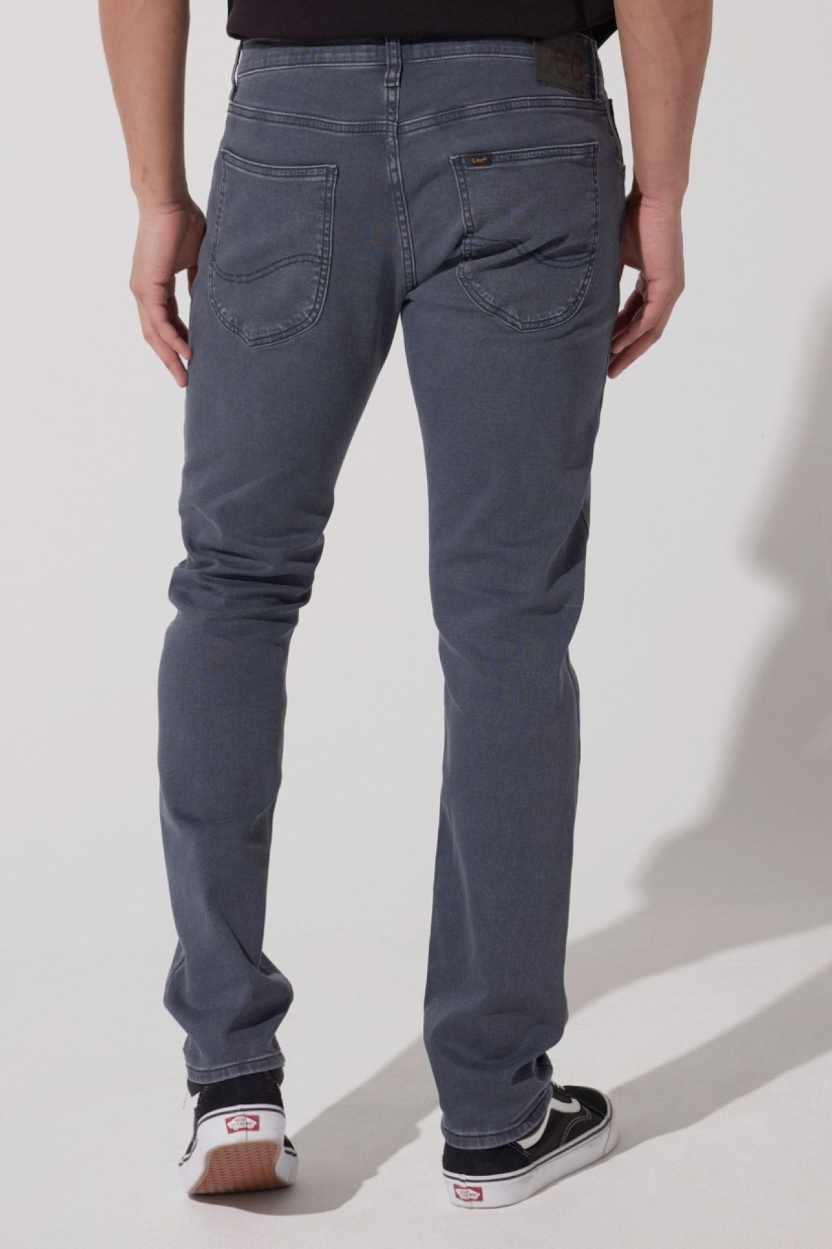 شلوار جین آبی مردانه Luke Slim Fit معمولی انعطاف پذیر Lee