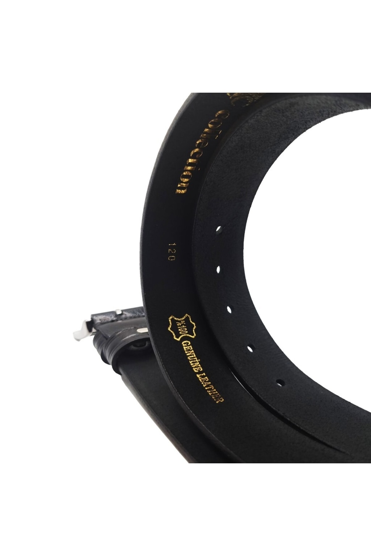 کمربند مردانه مشکی ALC Collection | ALC199179 اورجینال - تصویر 6