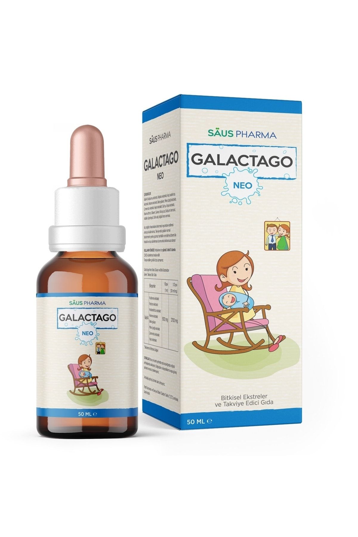Galactago Neo Anne Sütü Arttırıcı Saus Pharma