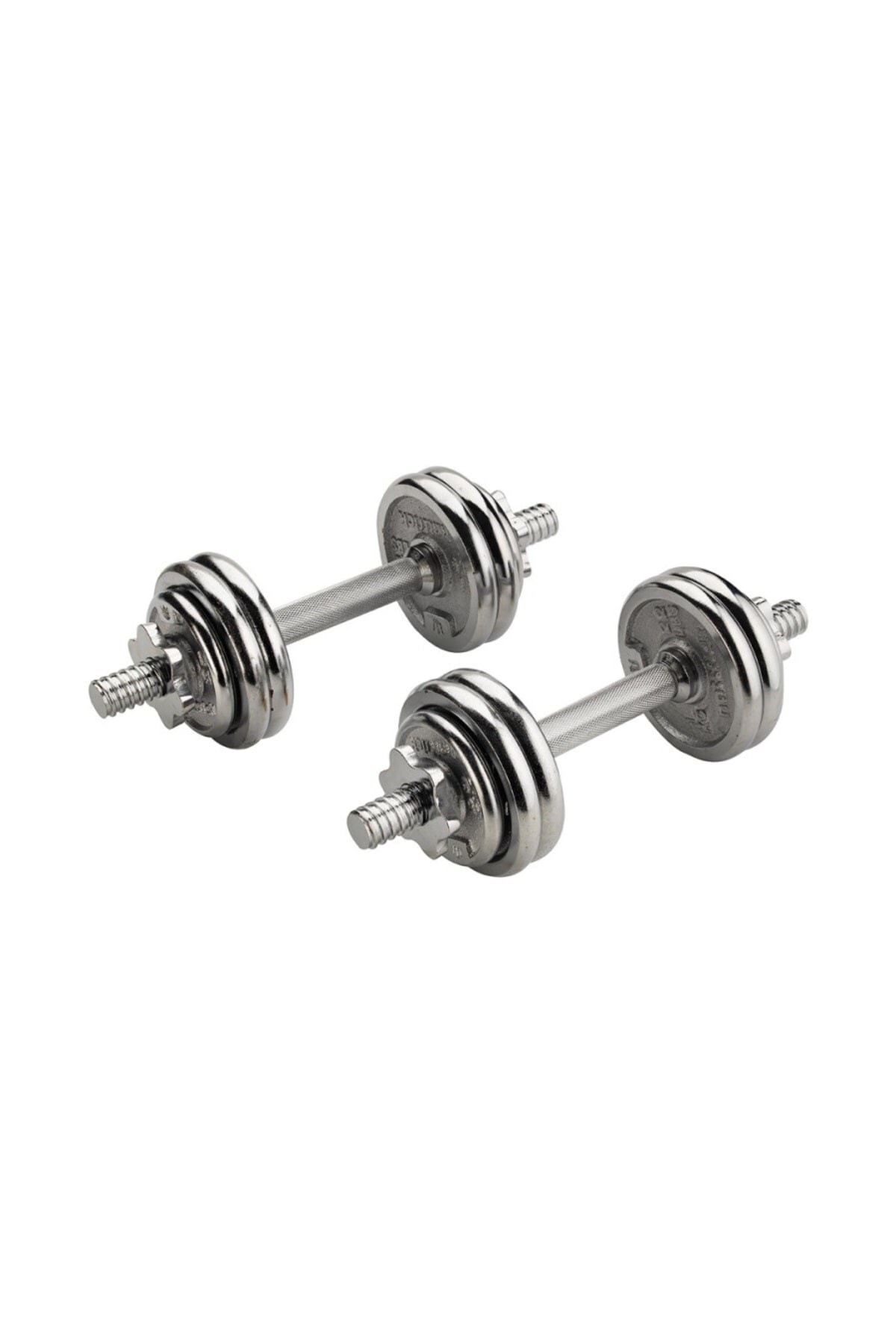 SLİPT Ckspor 20 Kg Krom Dumbell Seti Çantalı Döküm Plaka Dambıl