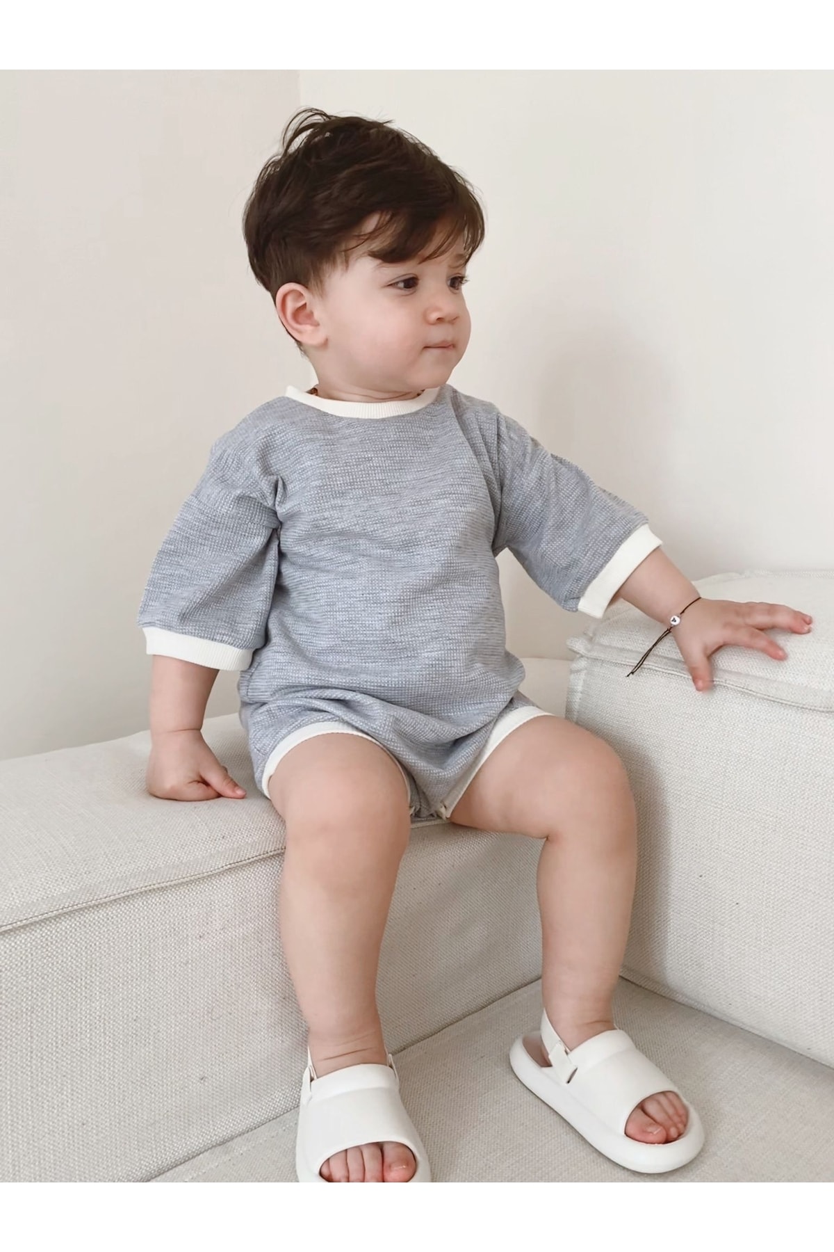 EYC BABY Waffle Bebek & Çocuk Oversize Tulum fotoğrafı 6 (önizleme)