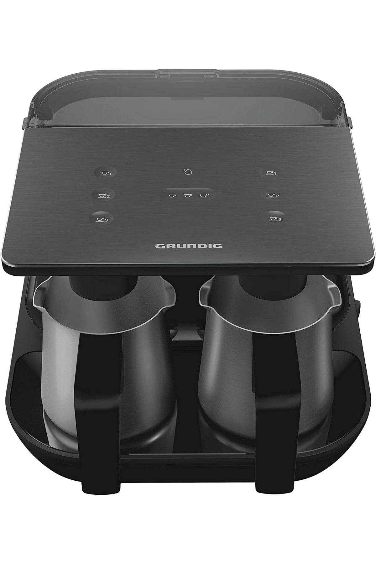 Tcm 7061 D Türk Kahvesi Makinesi , Su Tankı 1.5 Lt , 1100w , Anti Spill Teknolojisi , Paslanmaz 3
