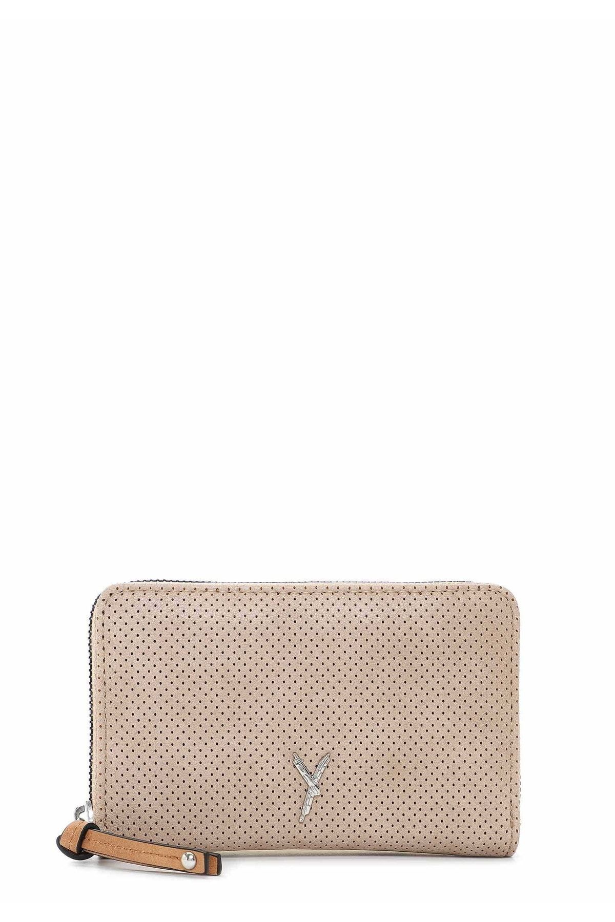 SURI FREY Geldbörse Beige Unifarben