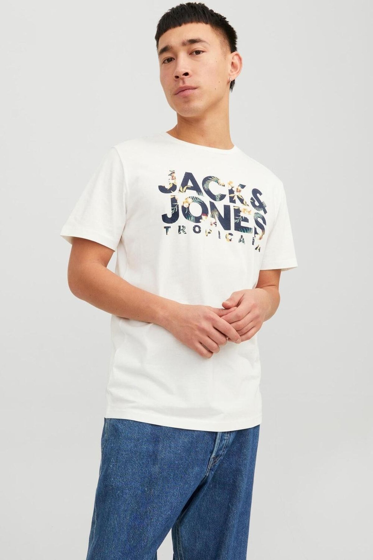 Jack and jones deals tee ss crew neck
