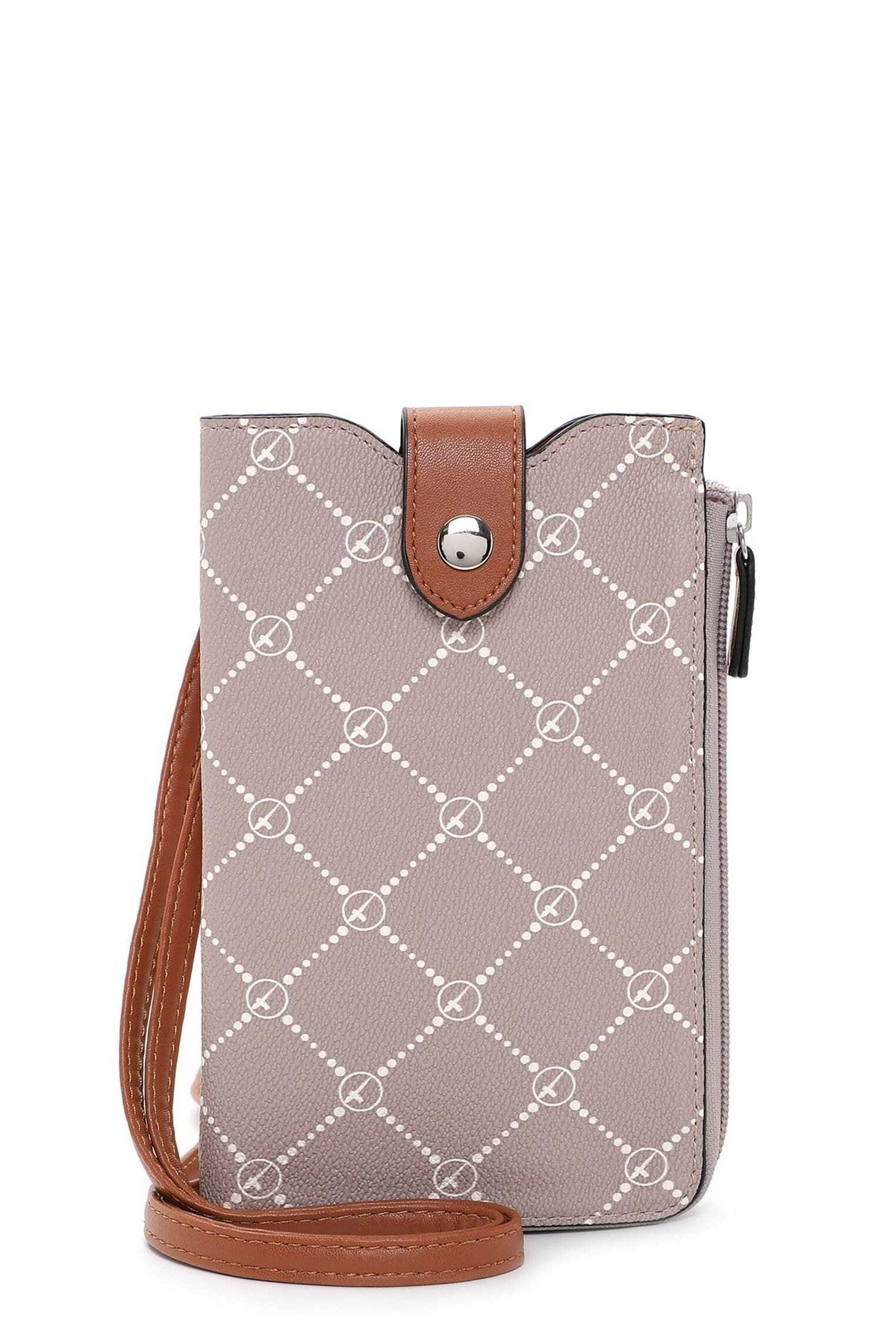 Tamaris Handtasche Braun Unifarben