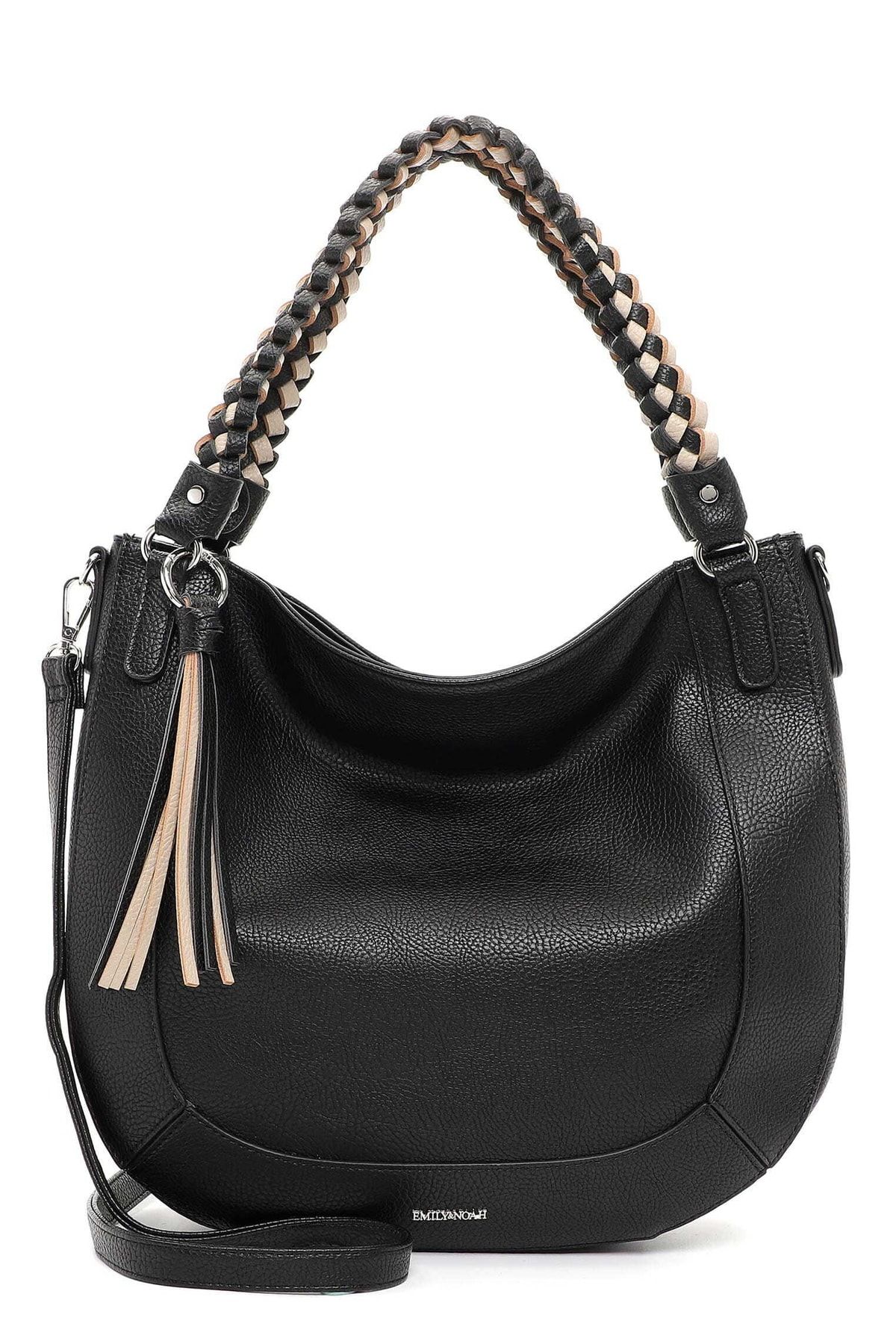 Emily & Noah Handtasche Schwarz Unifarben