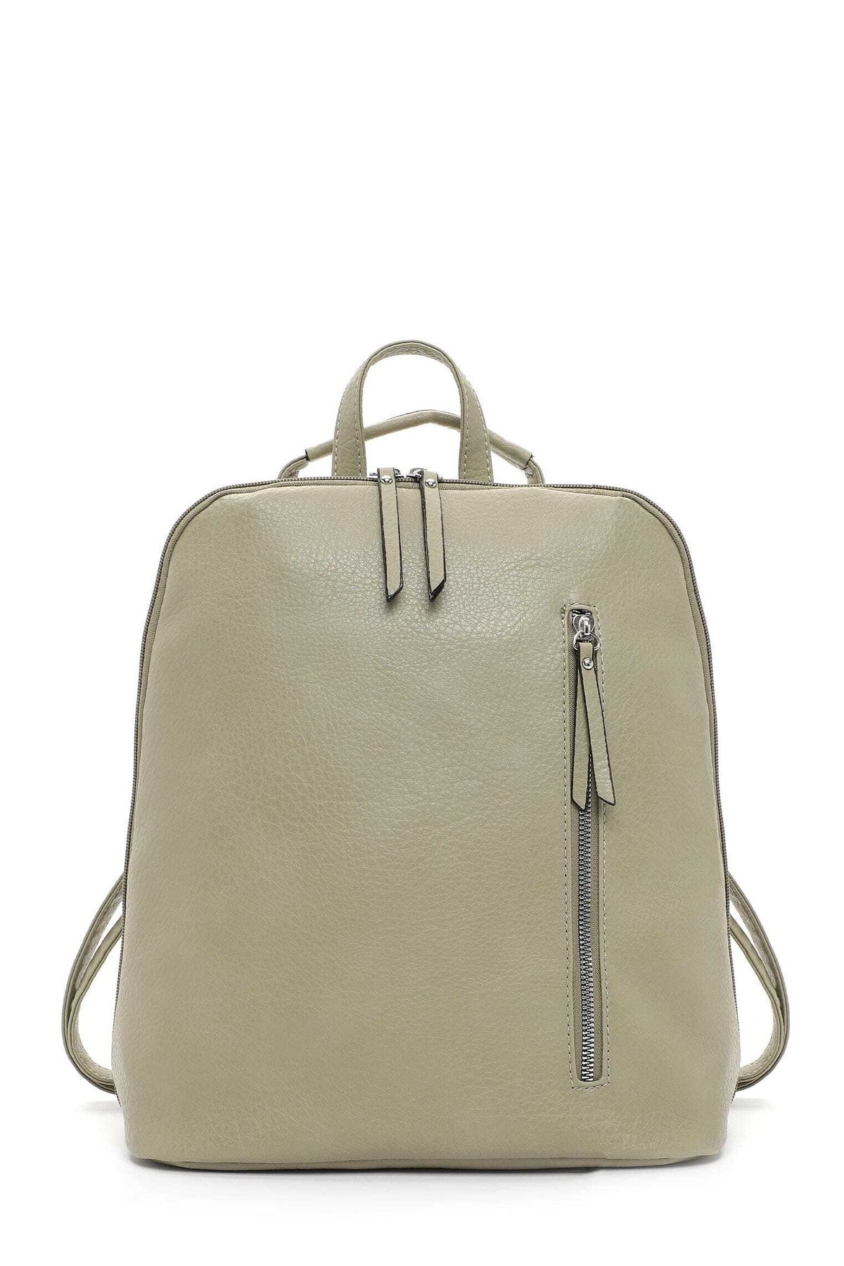 Emily & Noah Rucksack Grün Unifarben Fast ausverkauft