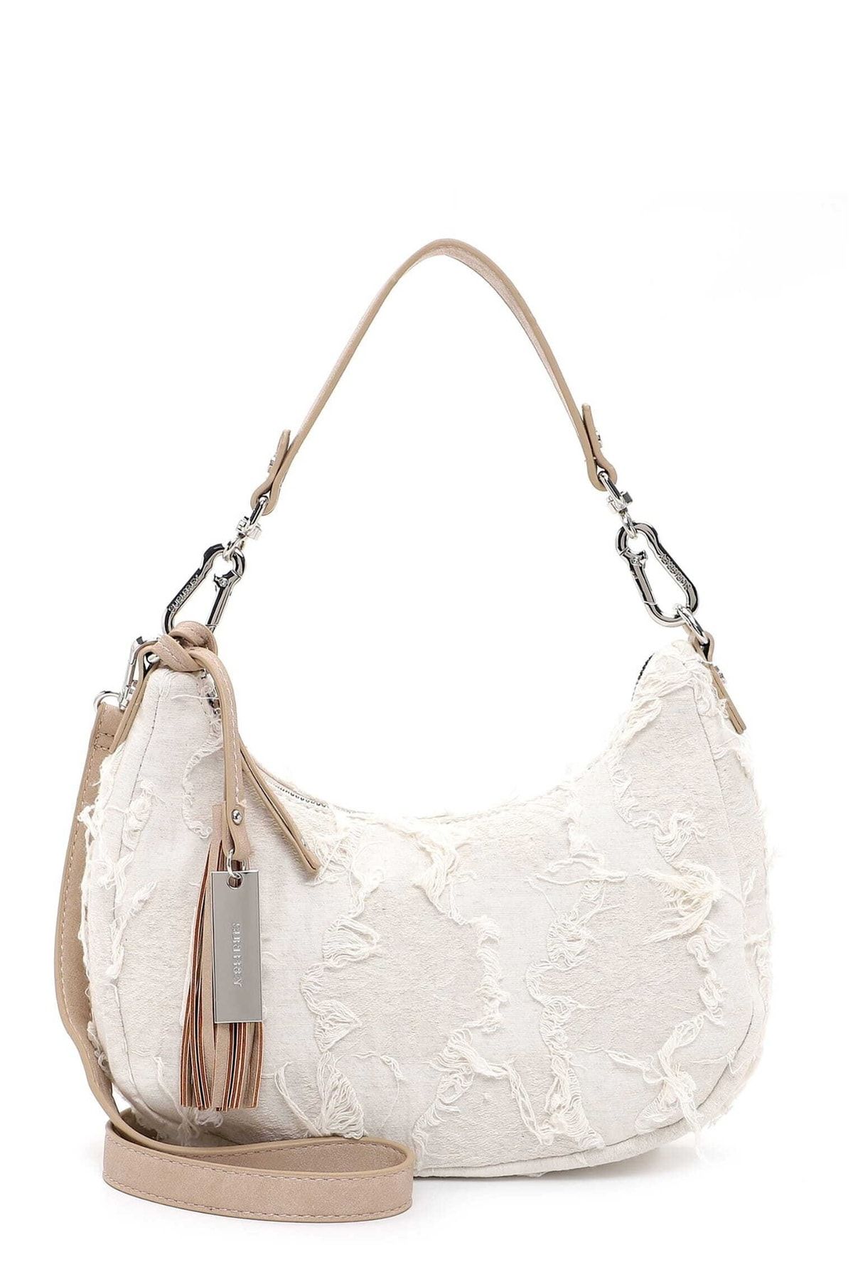 SURI FREY Handtasche Beige Unifarben