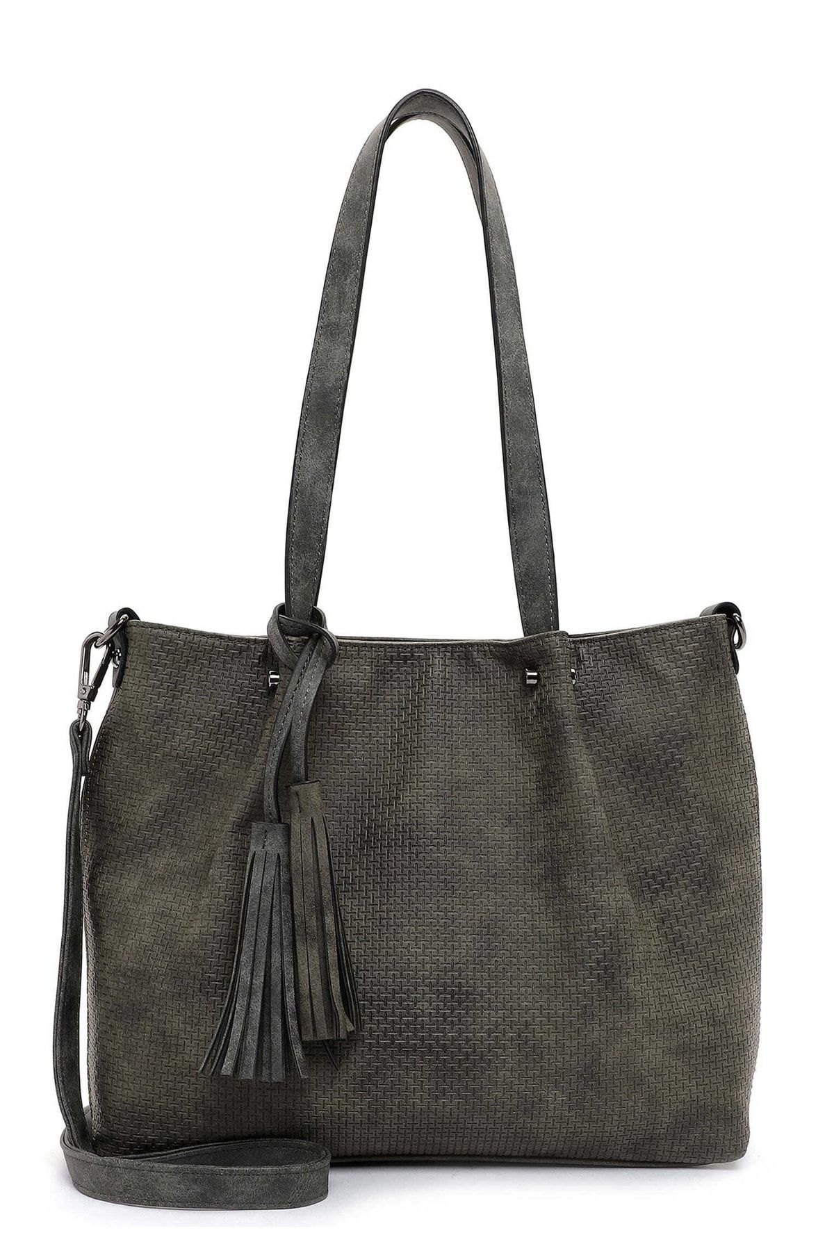 Emily & Noah Handtasche Braun Unifarben
