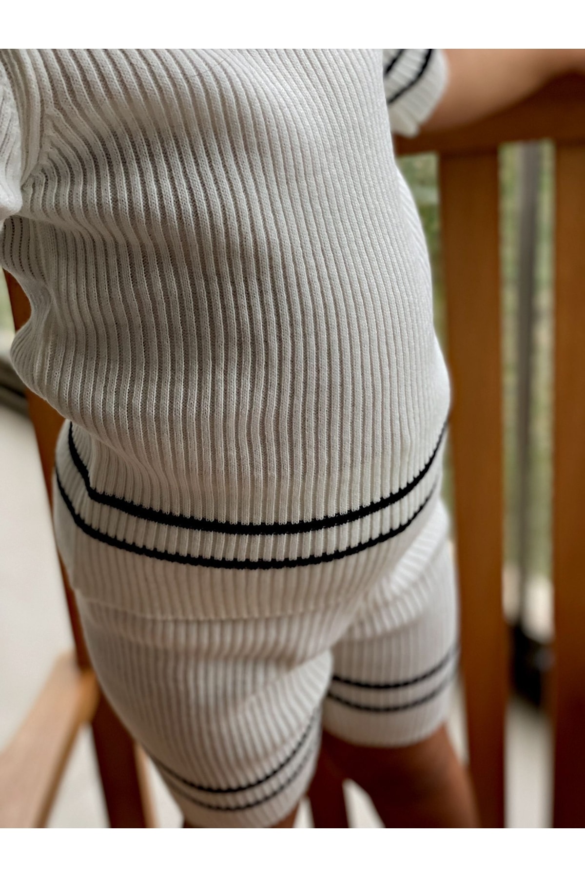 EYC BABY Triko Şortlu Unısex Bebek - Çocuk Alt Üst Takım fotoğrafı 6 (önizleme)