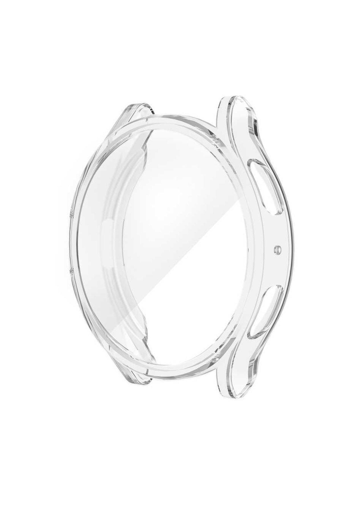 For Samsung Galaxy Watch 5 40mm Hard Pc Case And Screen Protector(WATCH GARD 15)transparent