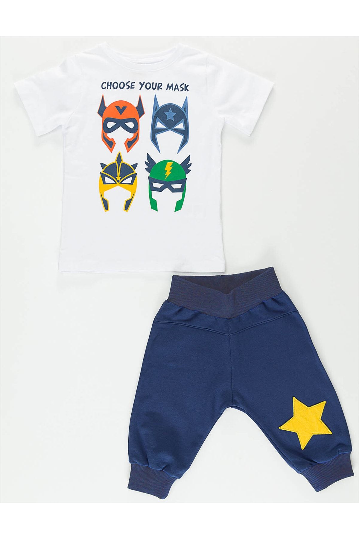 Denokids Zweiteiler Weiß Regular Fit Fast ausverkauft