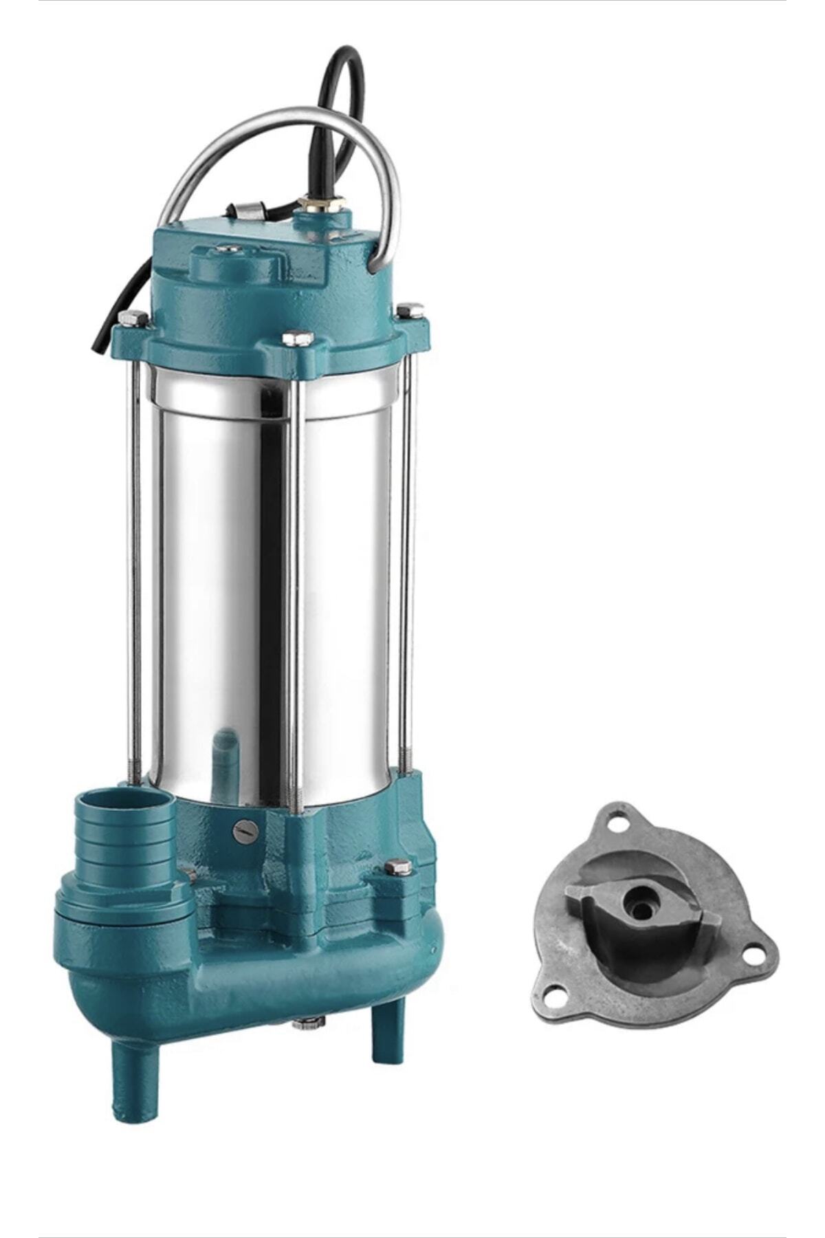 DYNAMİC MAX Italyan 5 Hp 100% Bakır Sargı Paslanmaz Bıçaklı Parçalayıcı Dalgıç Pompa Kirli Su Dalgıç Foseptik