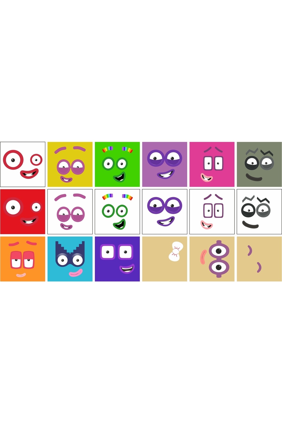 کوبه‌های عددی واحد آموزشی ریاضی مکعب اسنپ‌کیوبز / بسته مگا ۰–۵۰ برچسب ۹۰ عددی